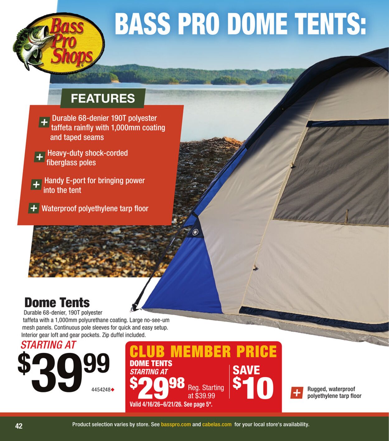 Catalogue Bass Pro from 05/13/2026