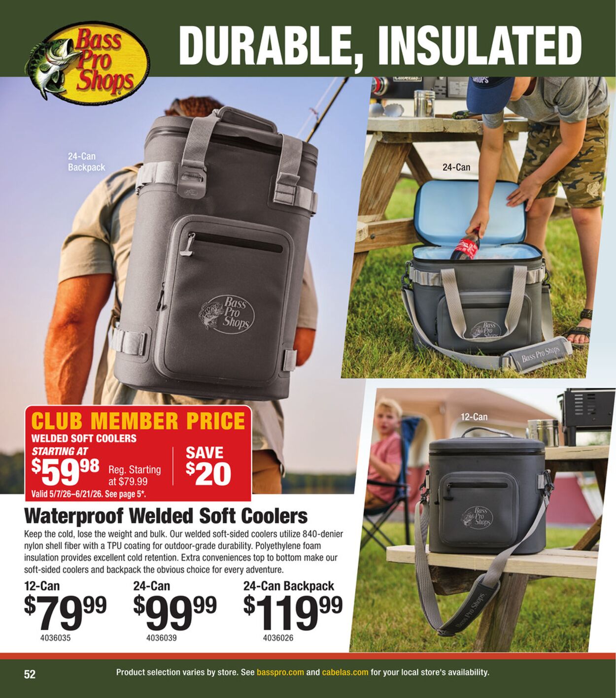 Catalogue Bass Pro from 05/13/2026