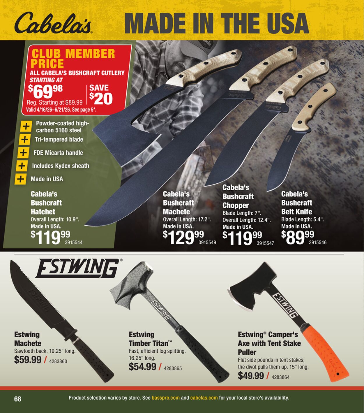Catalogue Bass Pro from 05/13/2026