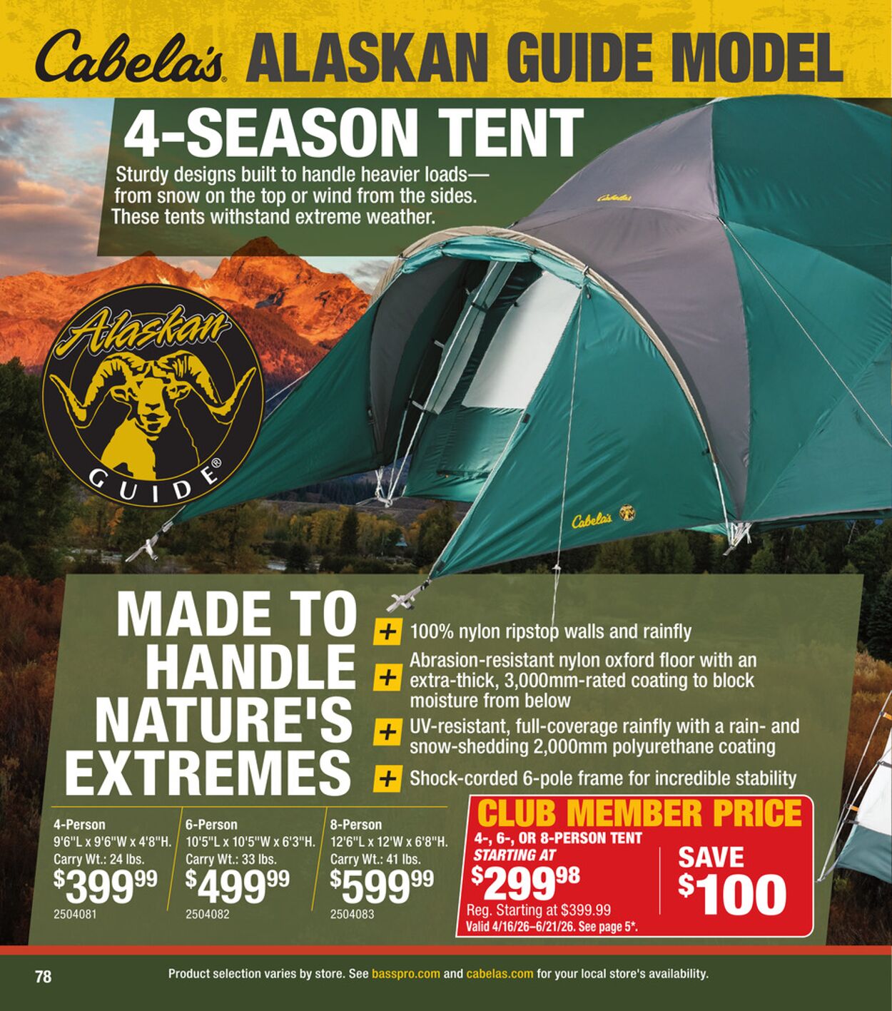 Catalogue Bass Pro from 05/13/2026