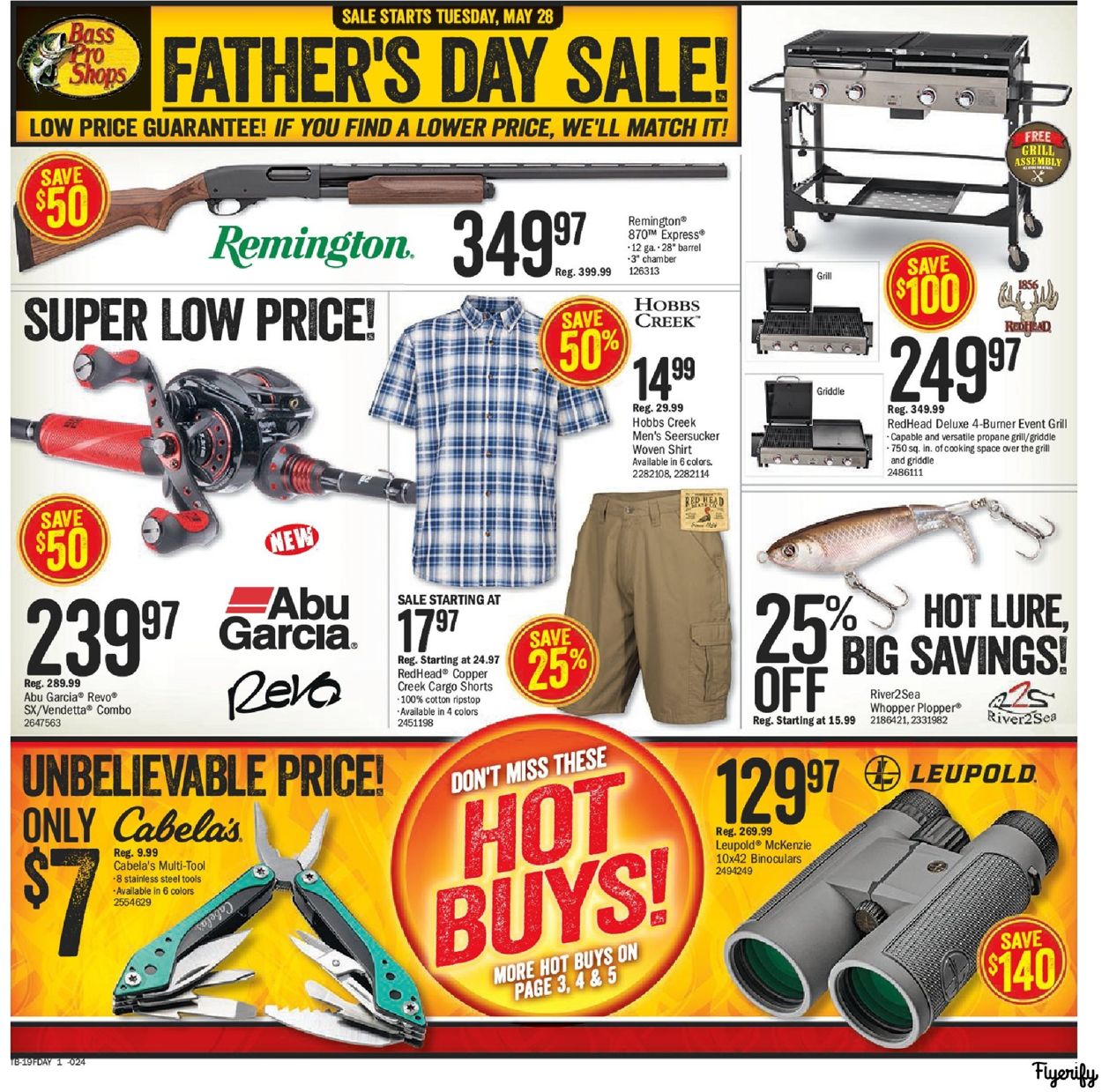 Catalogue Bass Pro from 05/28/2019