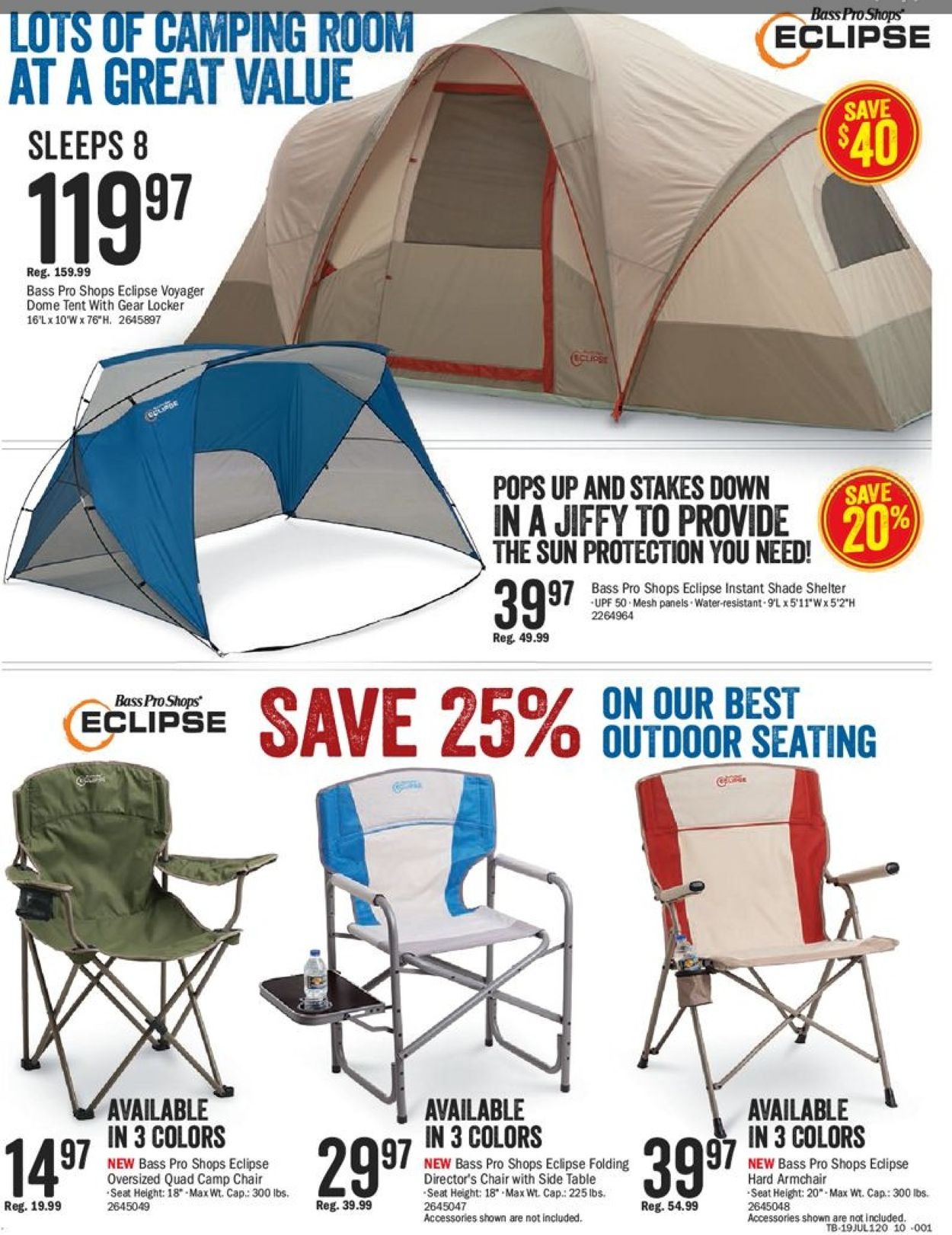 bass pro camping chairs