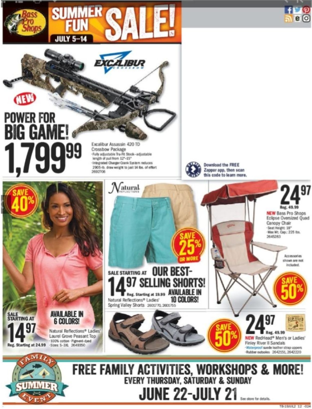 Catalogue Bass Pro from 07/05/2019