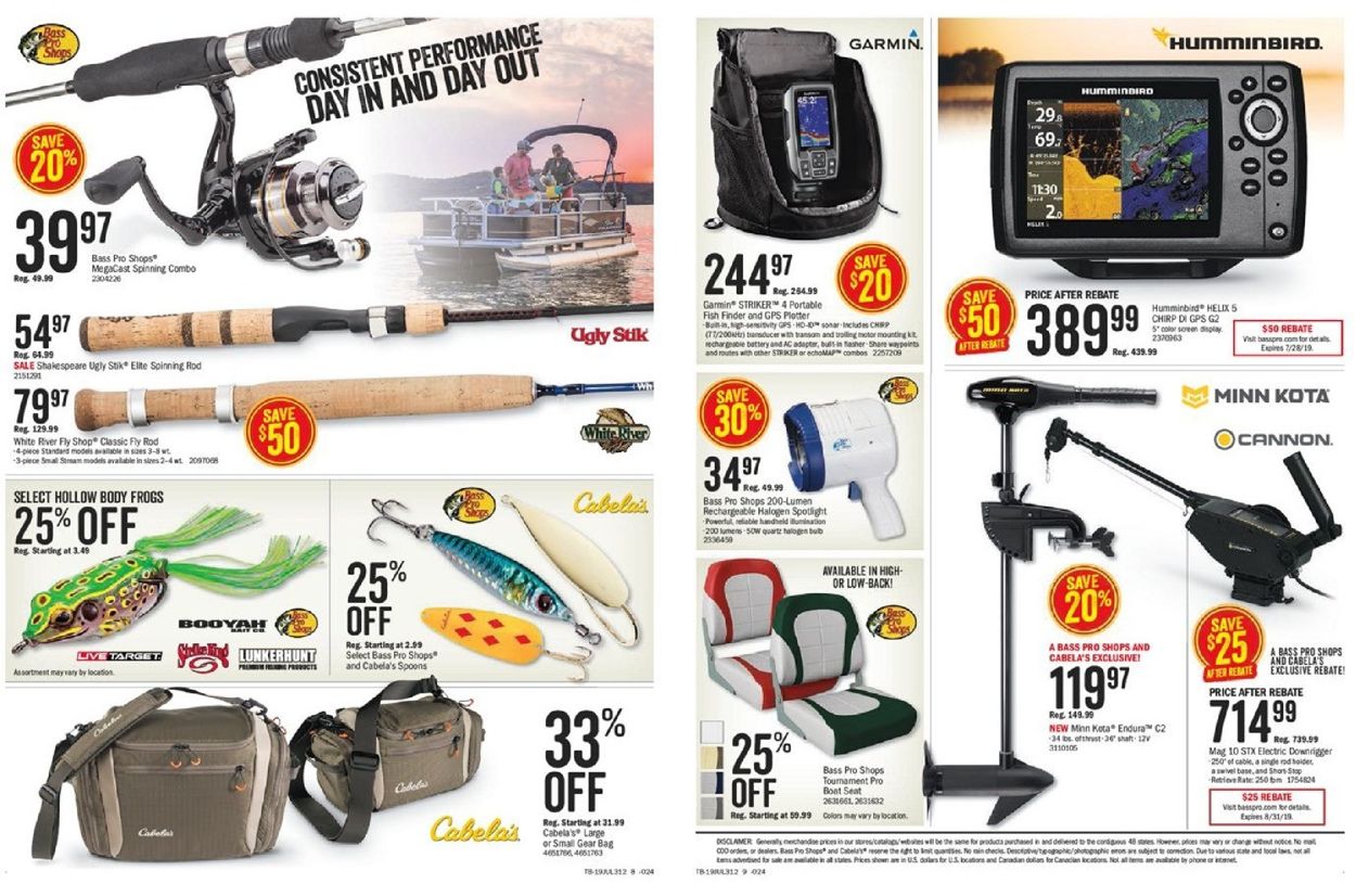 Catalogue Bass Pro from 07/12/2019