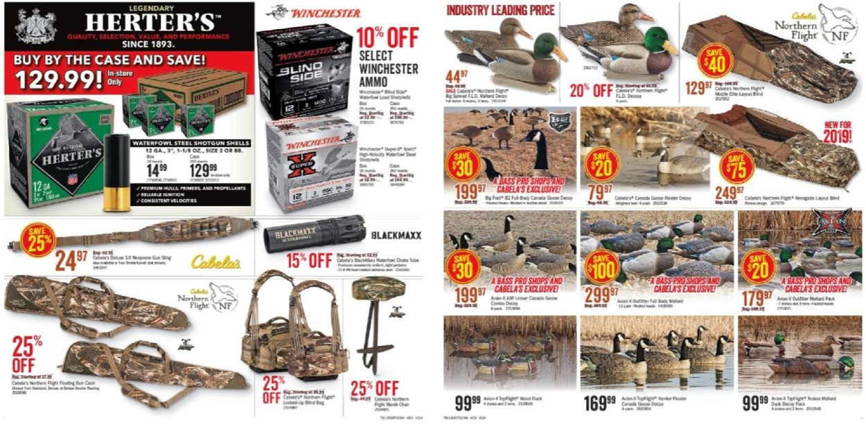 Catalogue Bass Pro from 09/05/2019