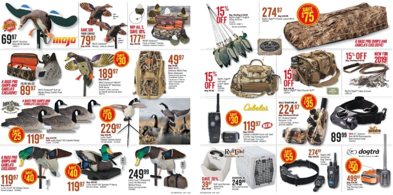 Catalogue Bass Pro from 09/05/2019