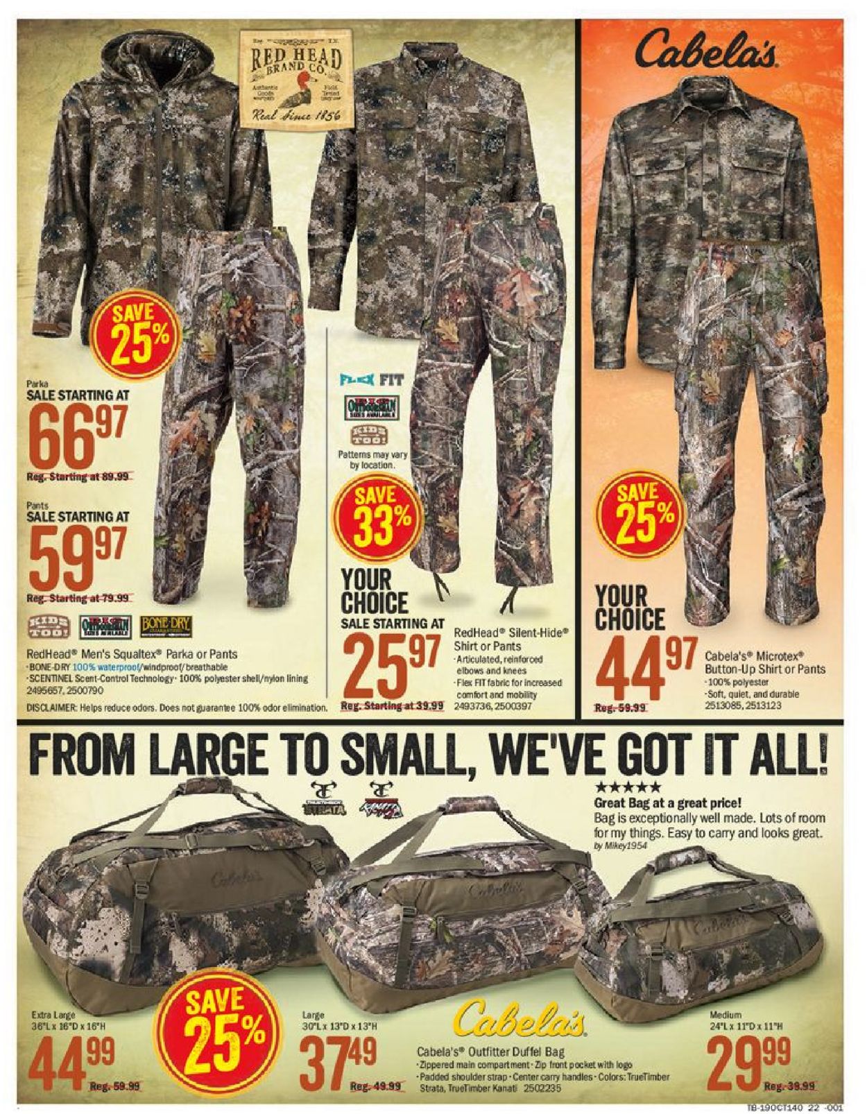 Catalogue Bass Pro from 09/19/2019