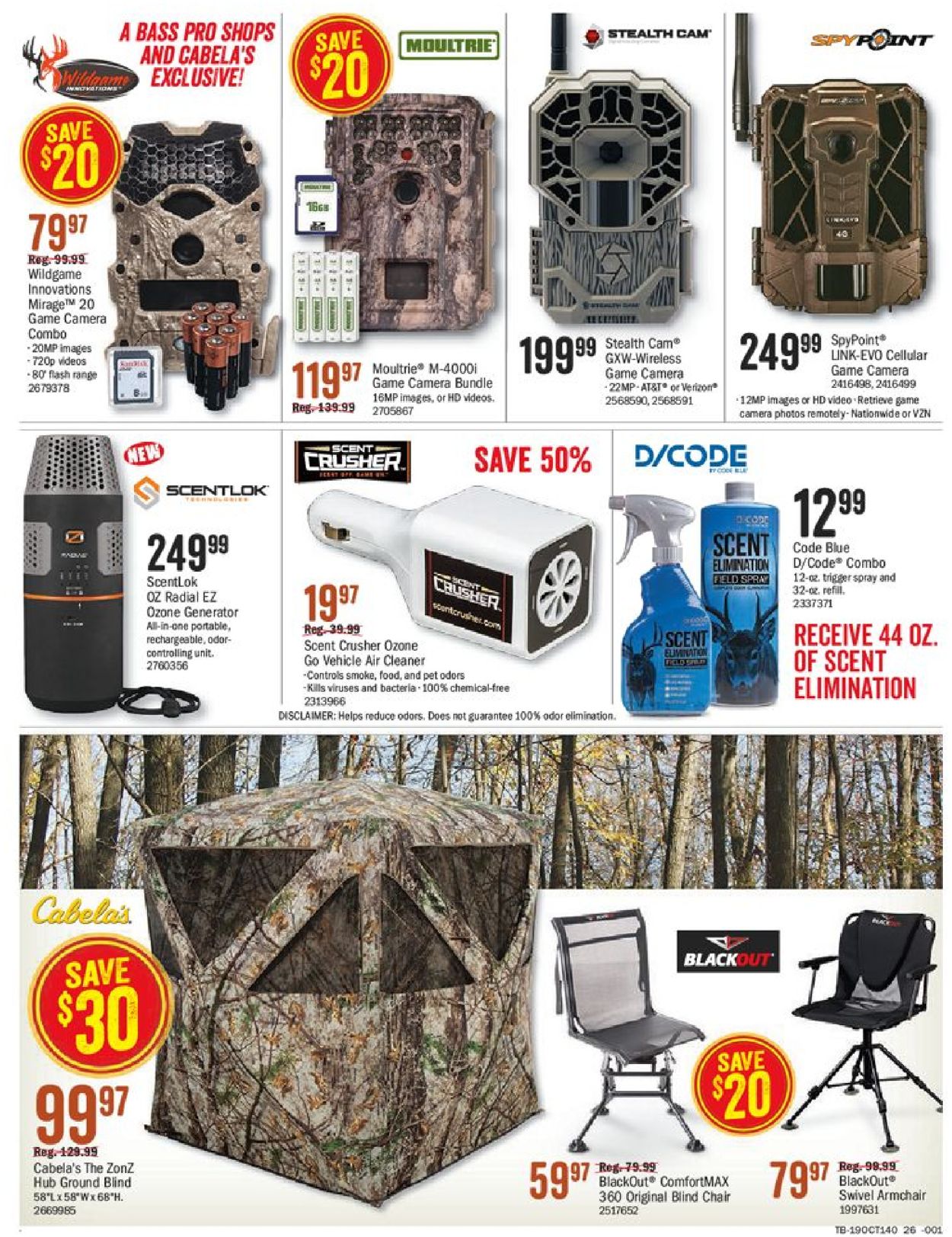 Catalogue Bass Pro from 09/19/2019