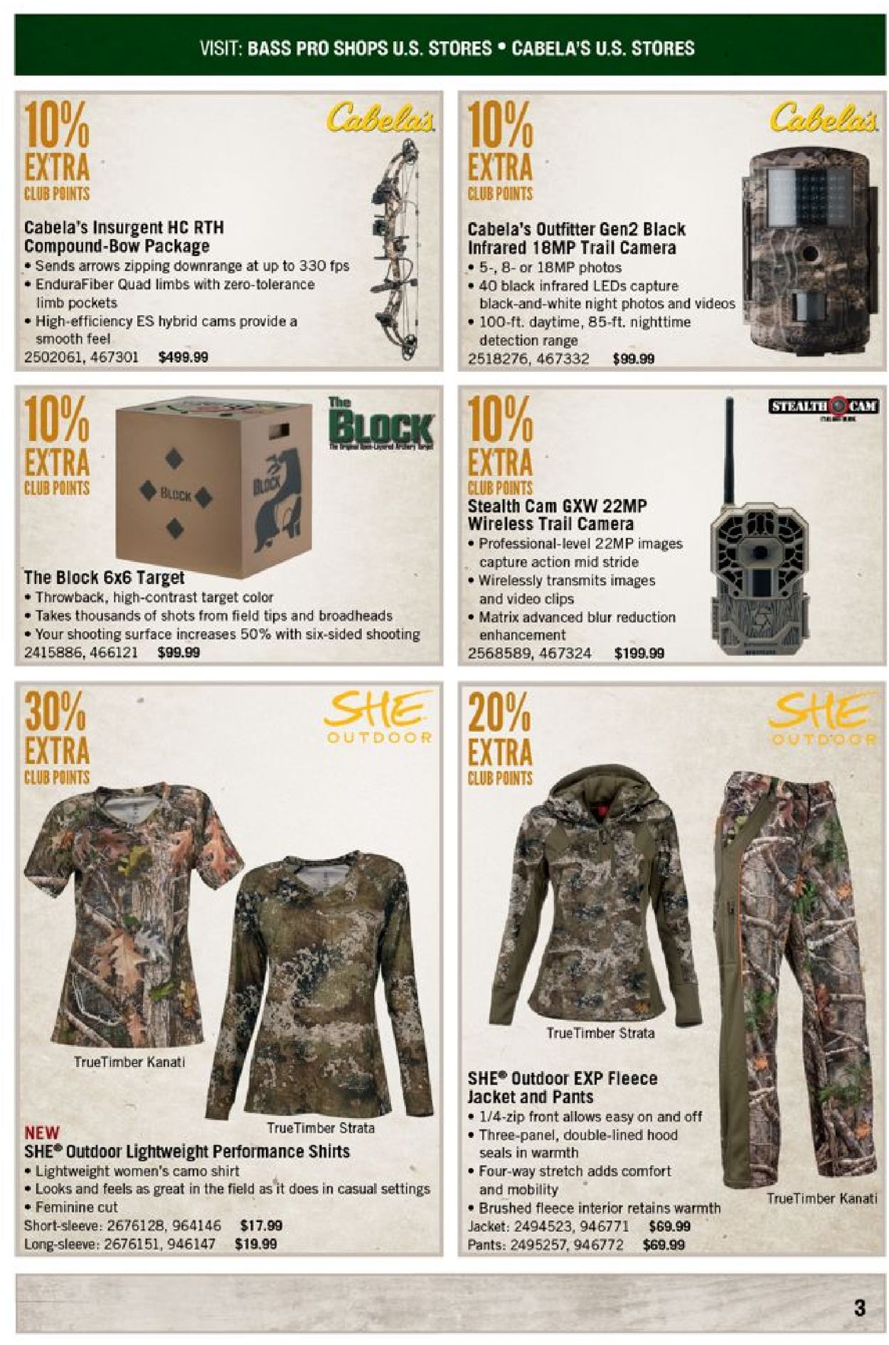 Catalogue Bass Pro from 09/01/2019