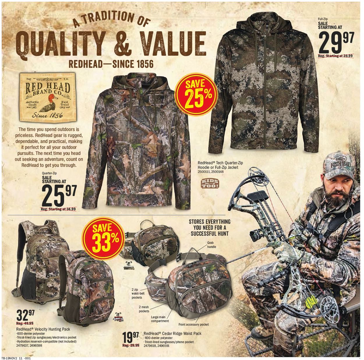 Catalogue Bass Pro from 10/31/2019