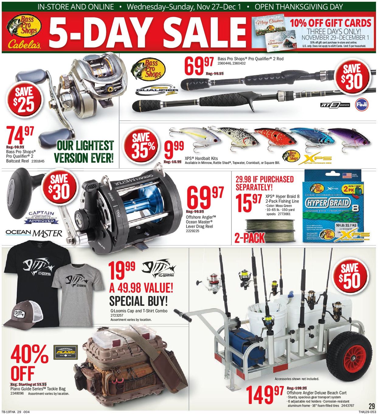 Catalogue Bass Pro from 11/27/2019