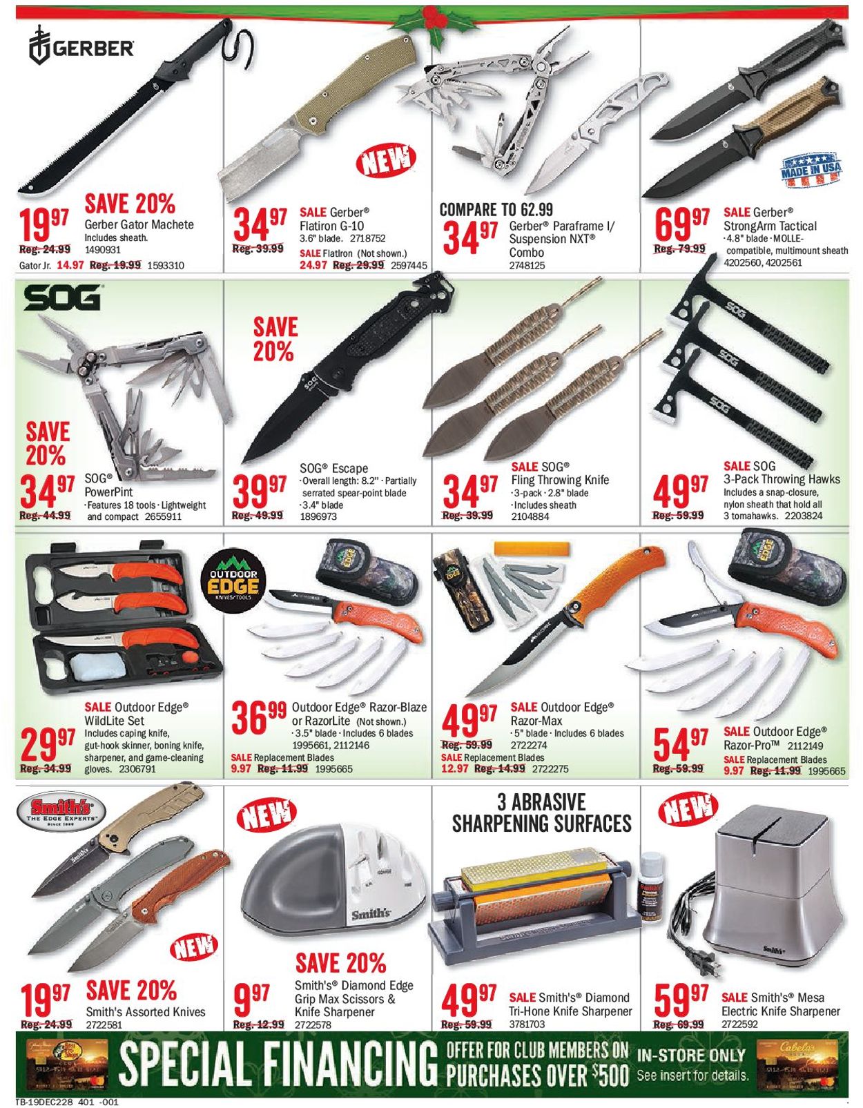 Catalogue Bass Pro - Holiday Sale Ad 2019 from 12/08/2019