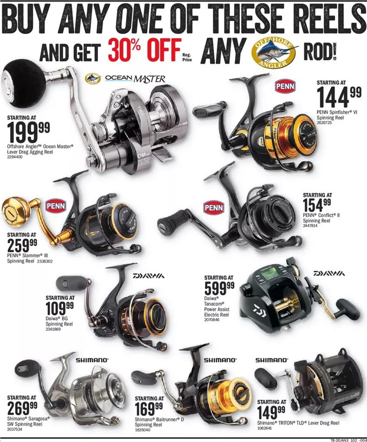 Catalogue Bass Pro from 01/23/2020