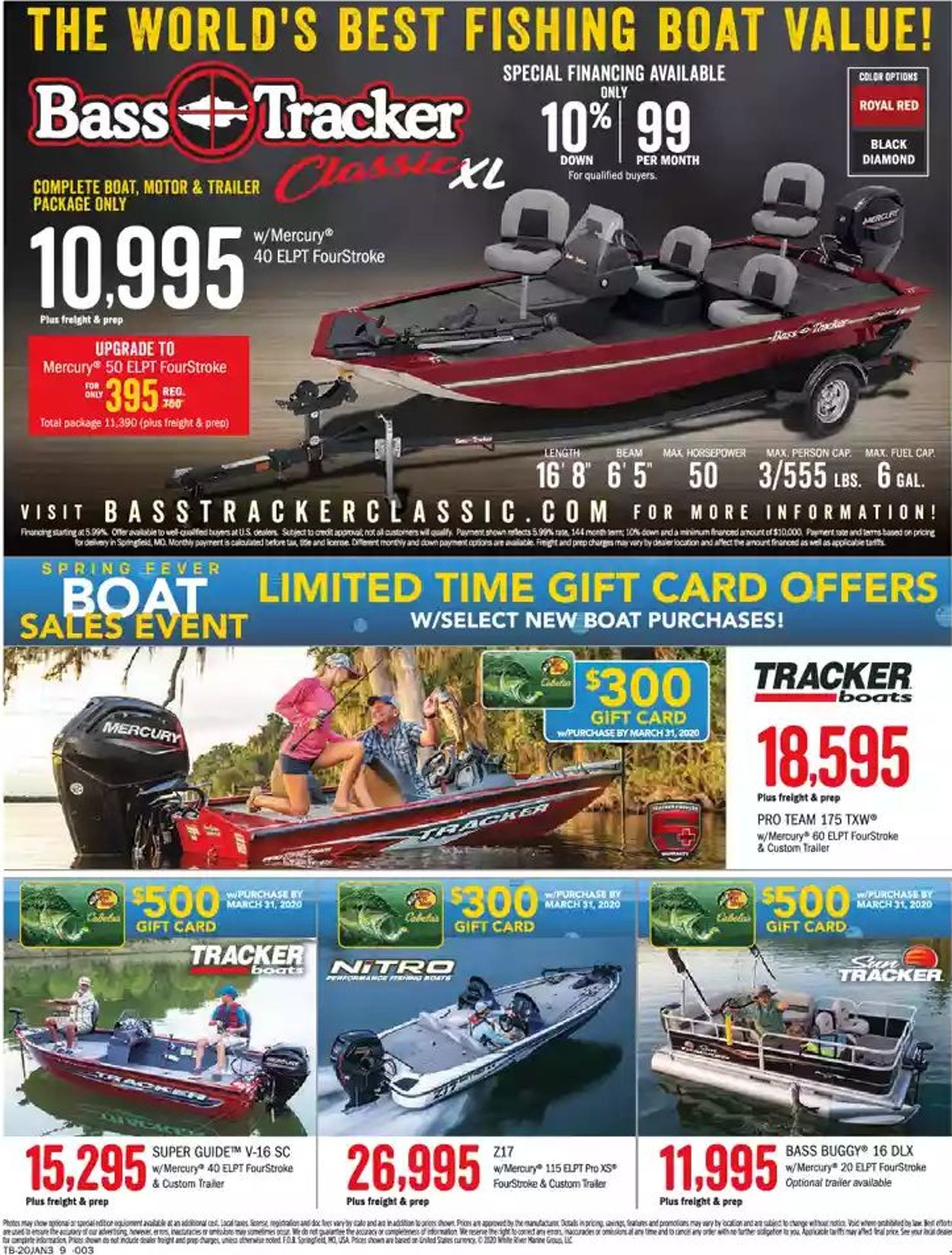 Catalogue Bass Pro from 01/23/2020