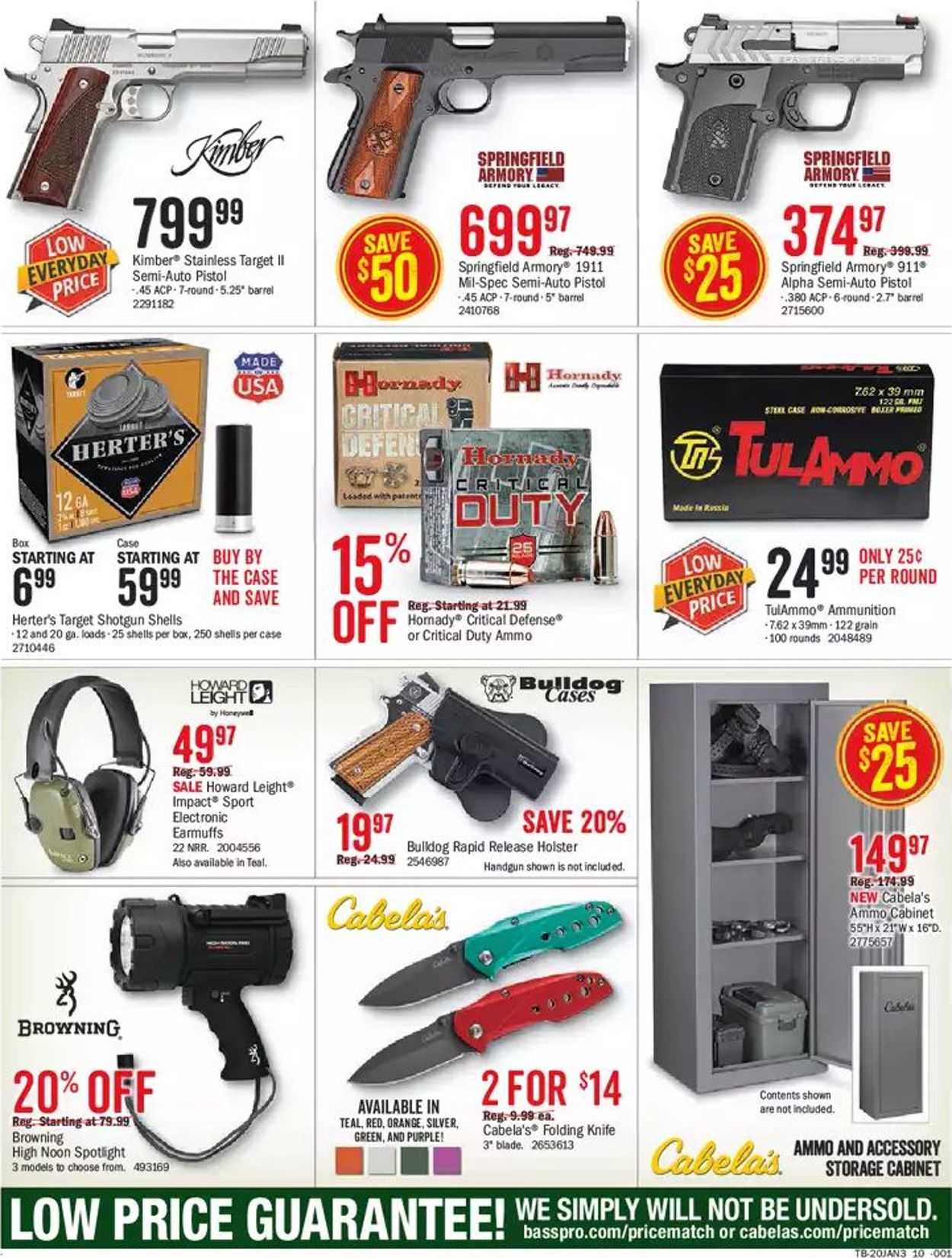 Catalogue Bass Pro from 01/23/2020