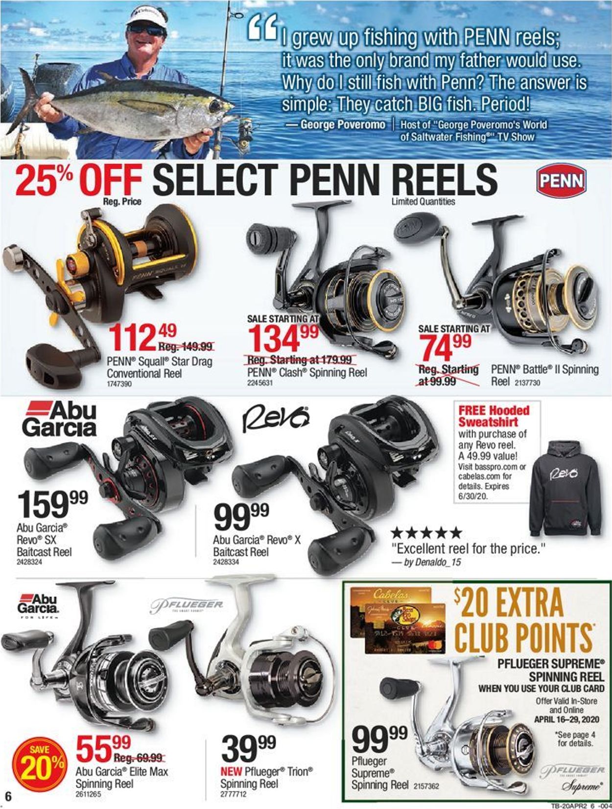 Catalogue Bass Pro from 04/16/2020