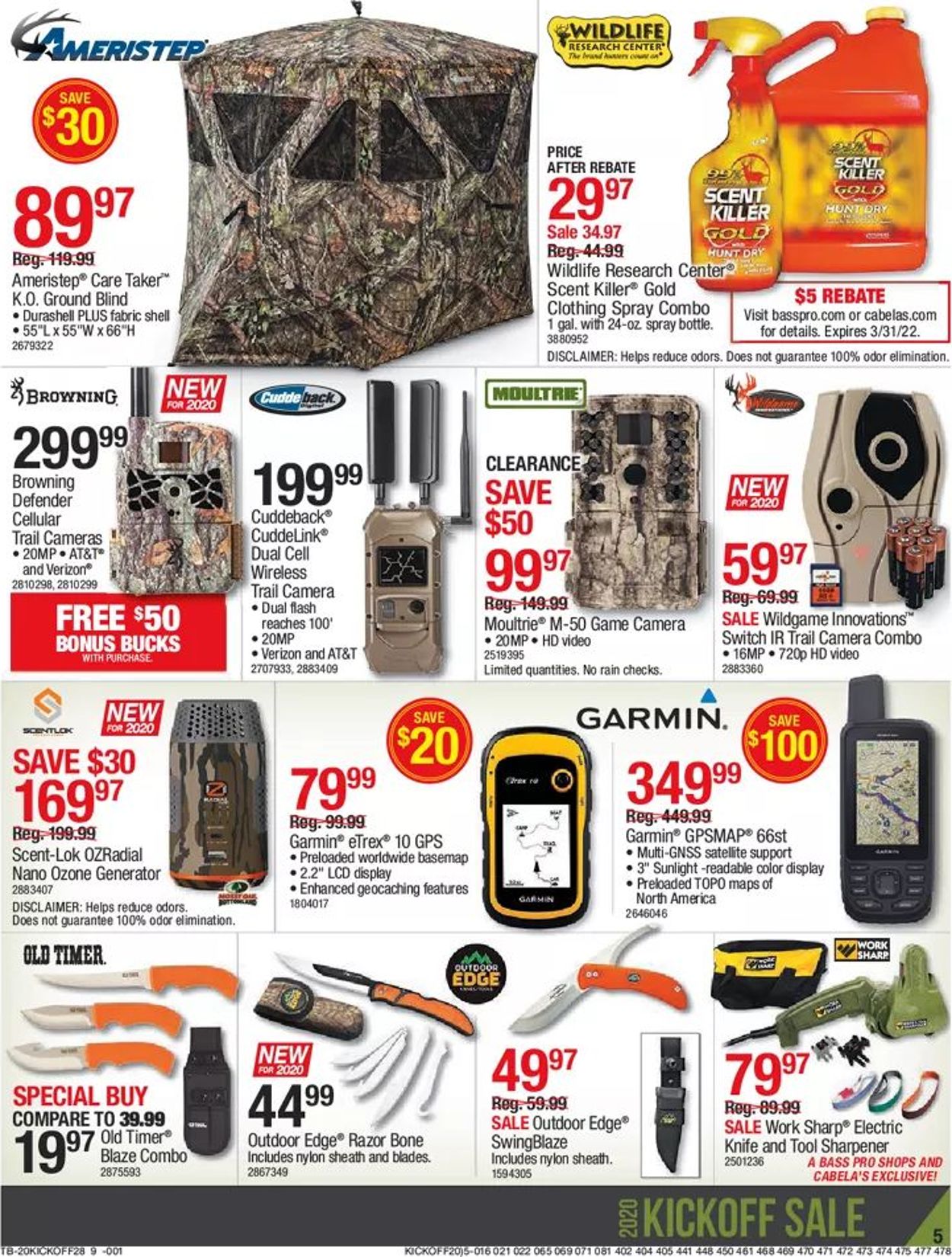 Catalogue Bass Pro from 08/27/2020