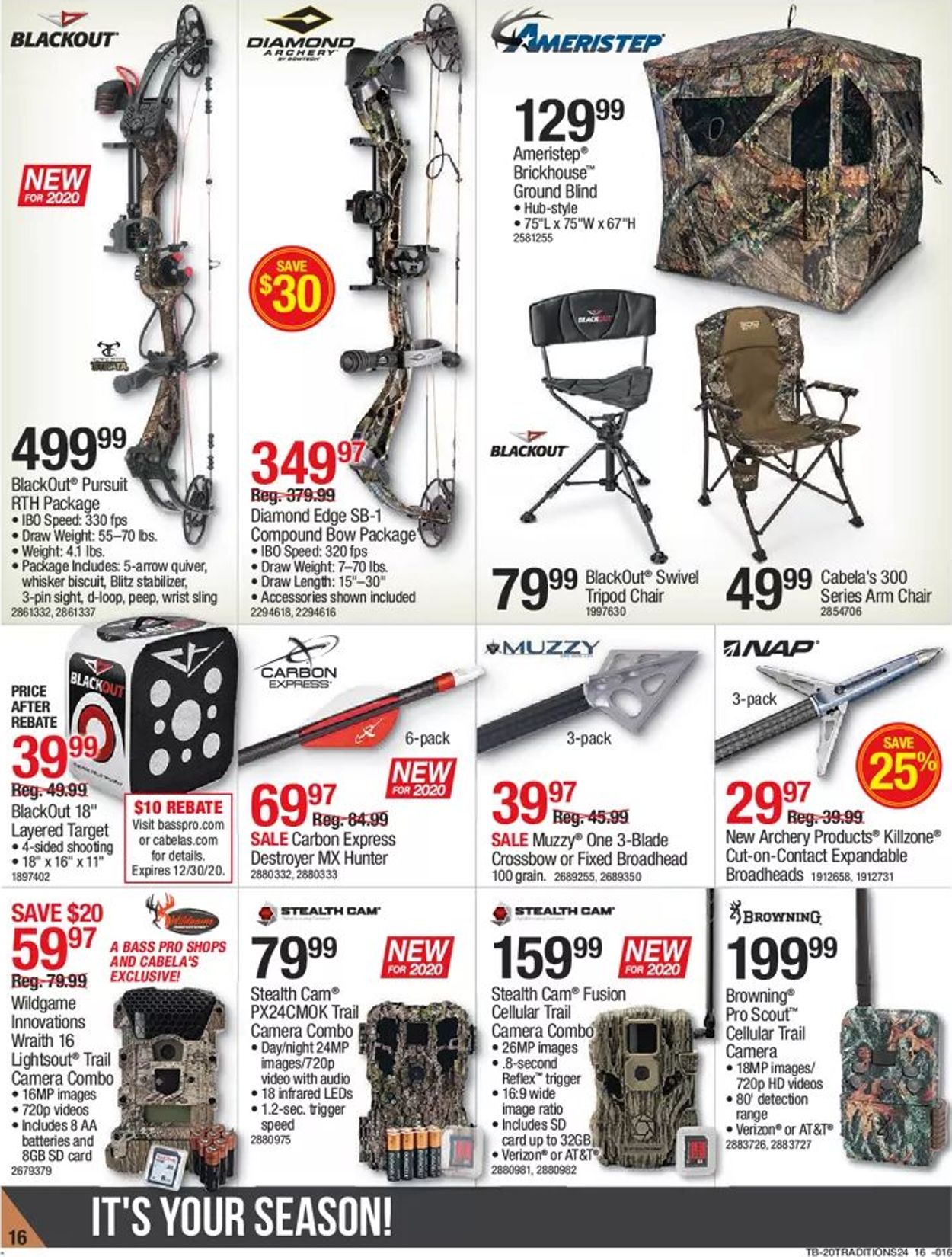 Catalogue Bass Pro from 09/24/2020