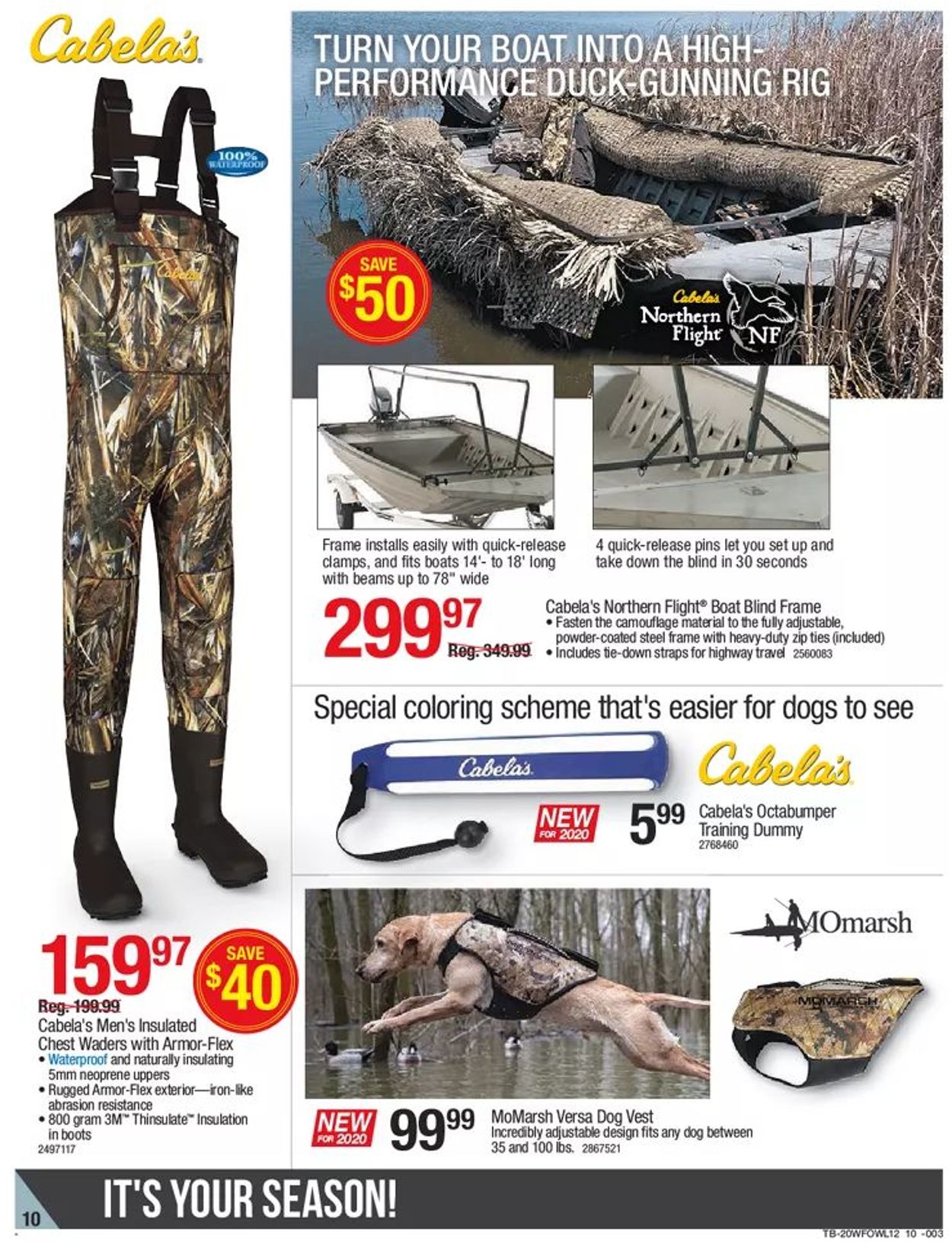 Catalogue Bass Pro from 11/19/2020