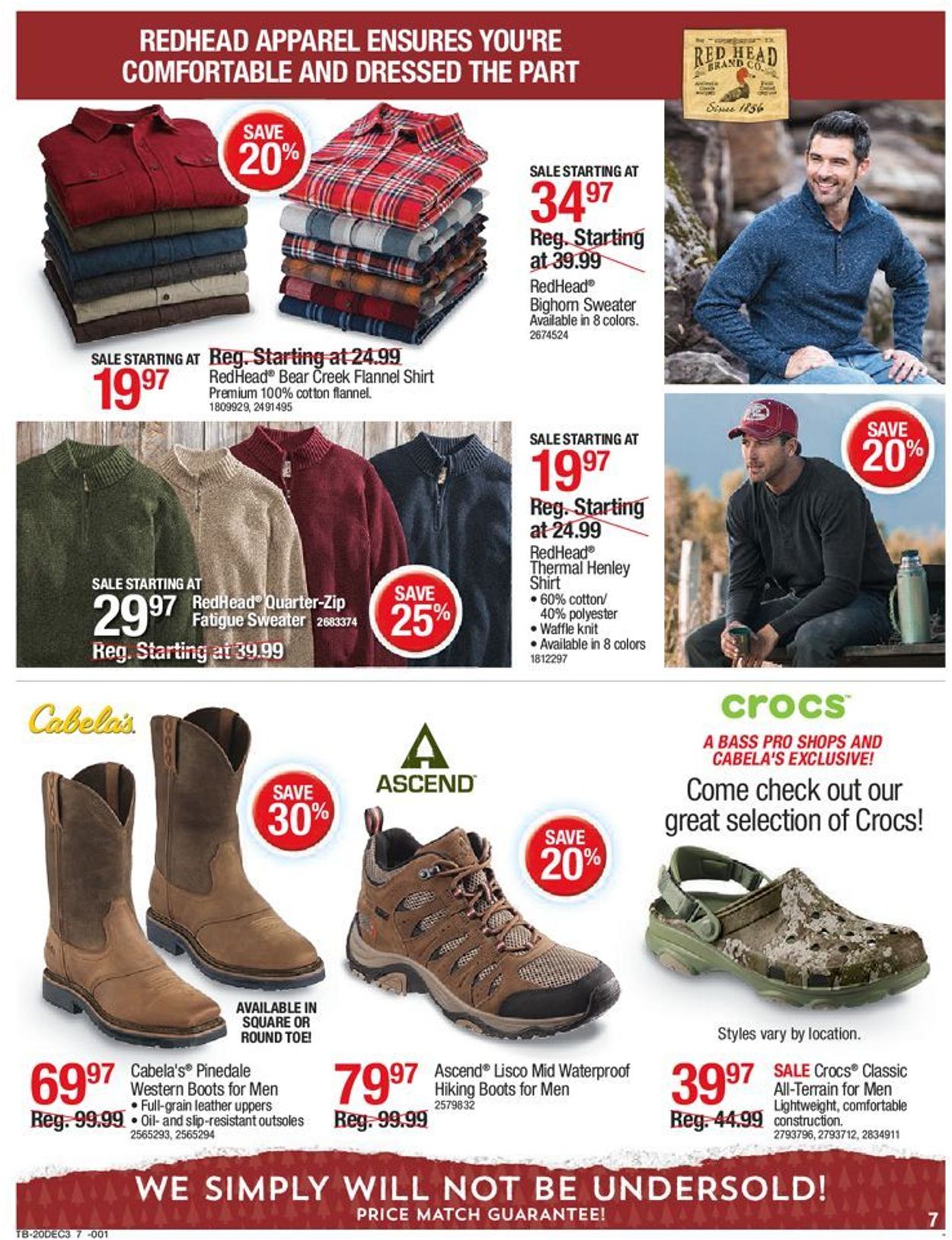 Catalogue Bass Pro from 12/17/2020
