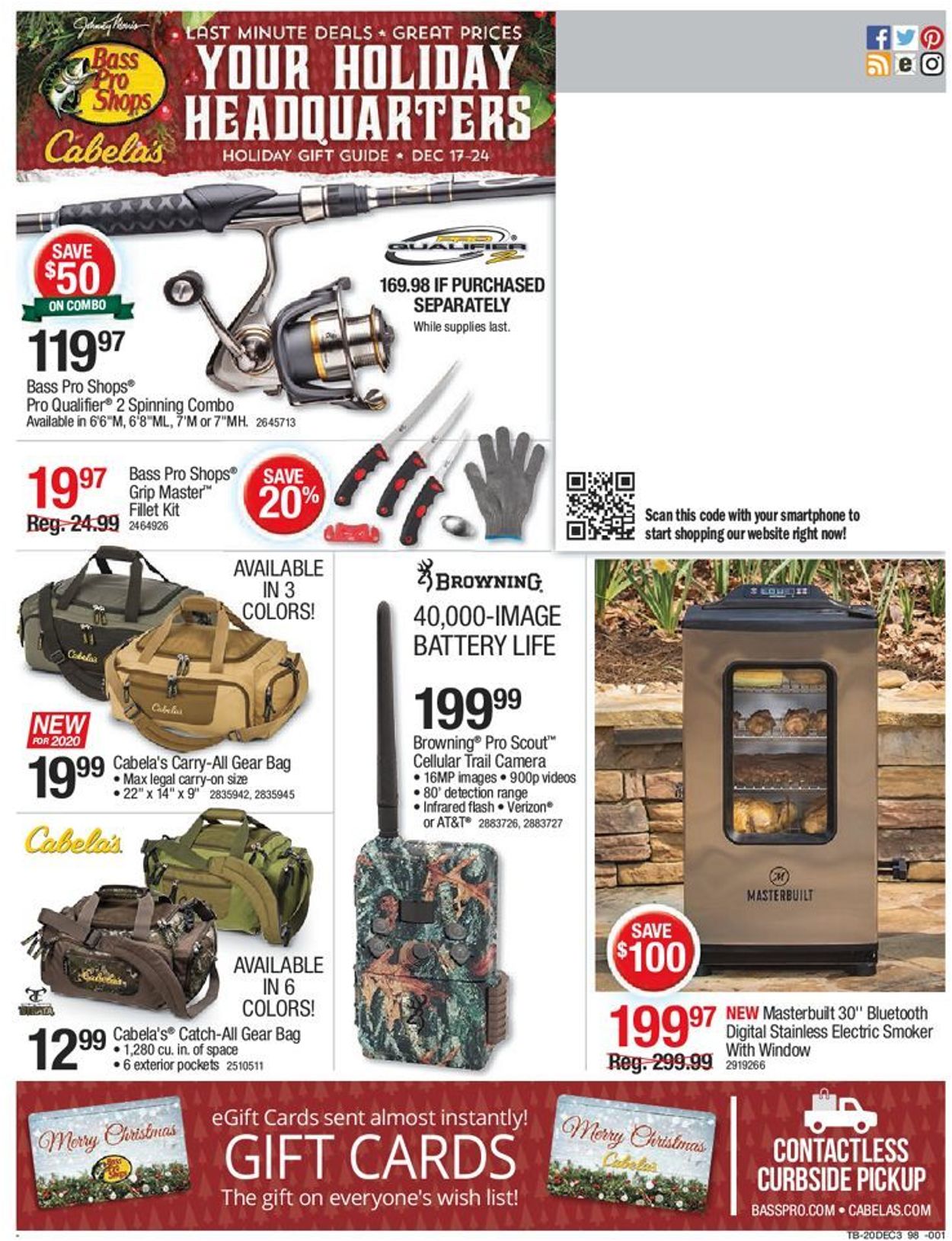 Catalogue Bass Pro from 12/17/2020