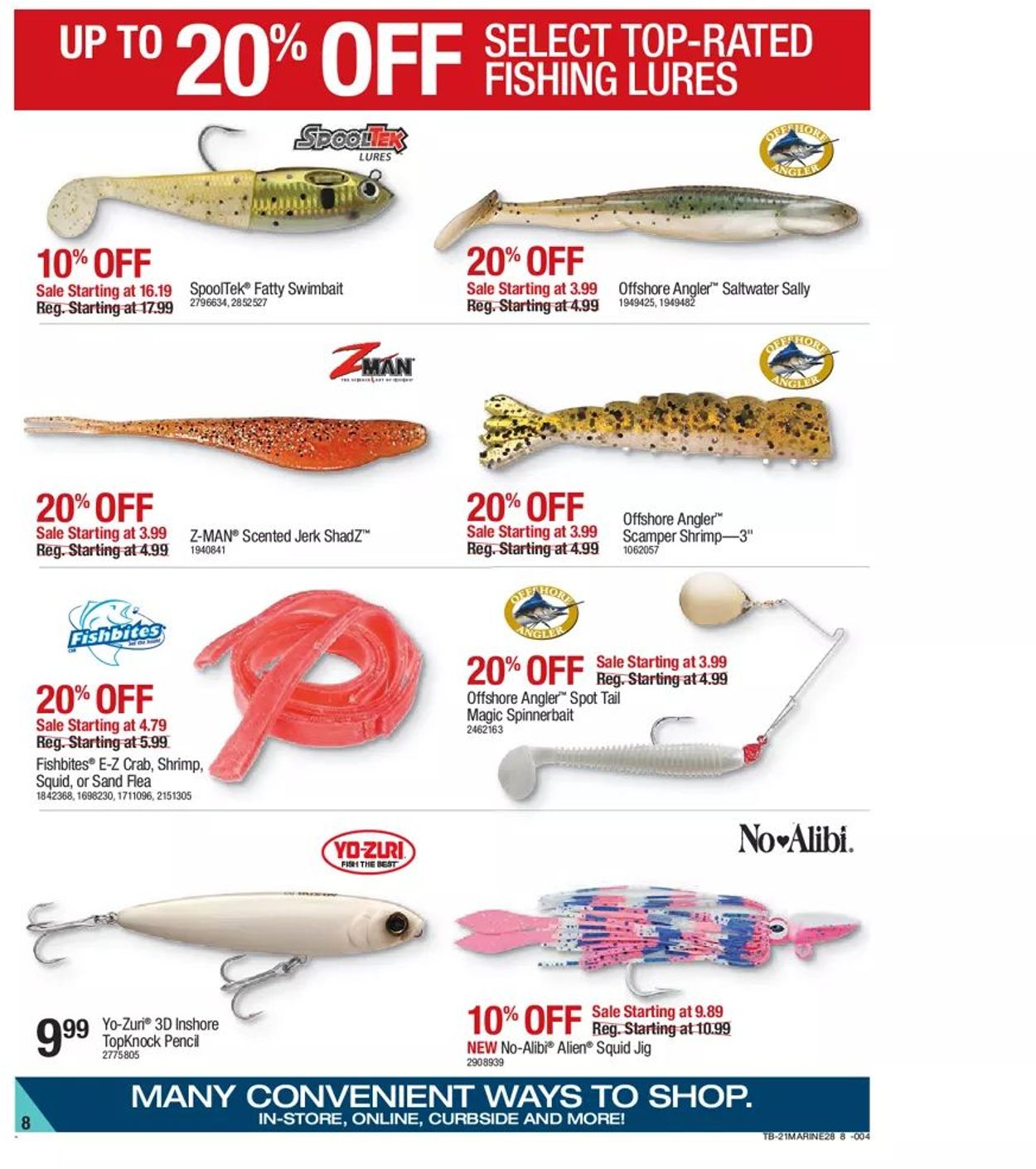 Catalogue Bass Pro Get Out on the Water 2021 from 02/11/2021