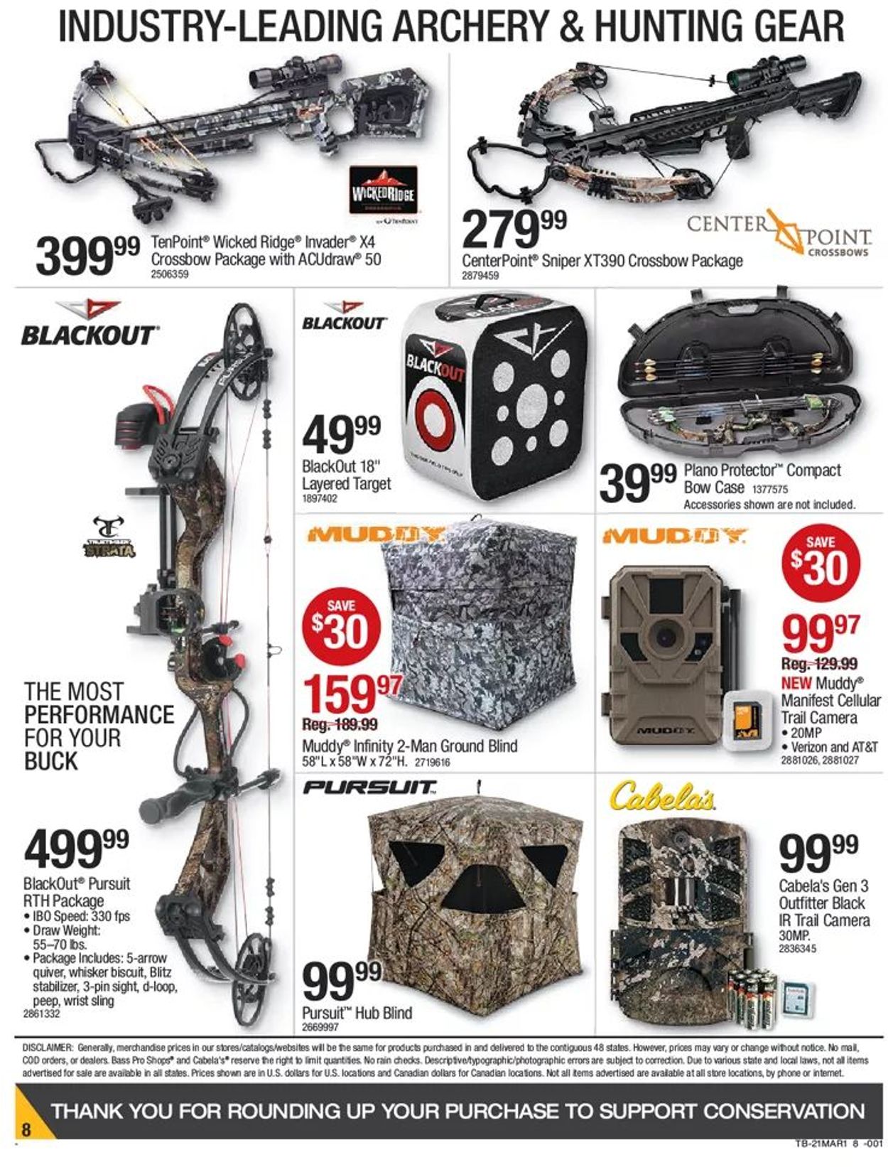 Catalogue Bass Pro Great Outdoors Sale 2021 from 02/25/2021