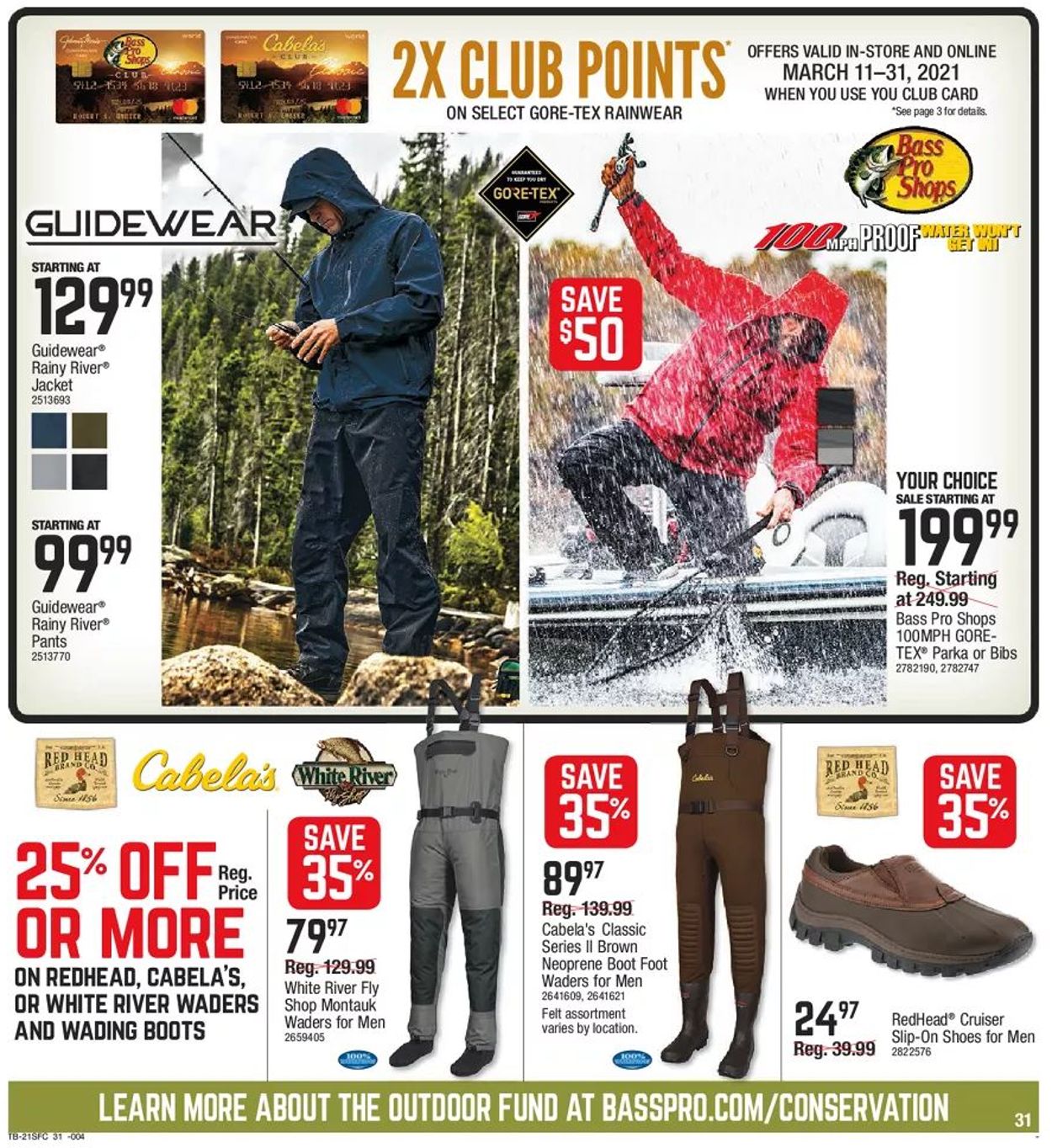 Catalogue Bass Pro from 03/11/2021