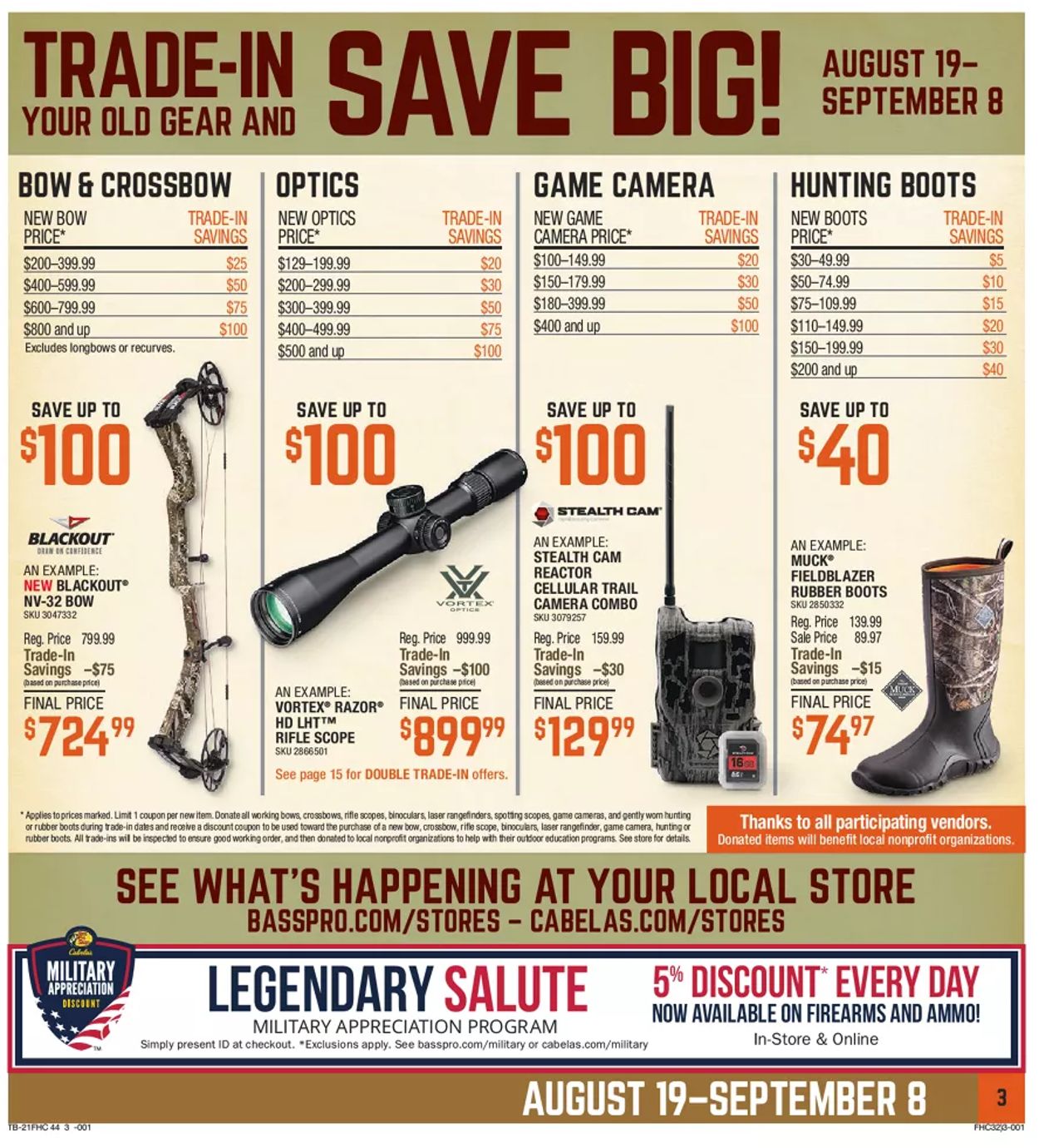 Catalogue Bass Pro from 08/19/2021