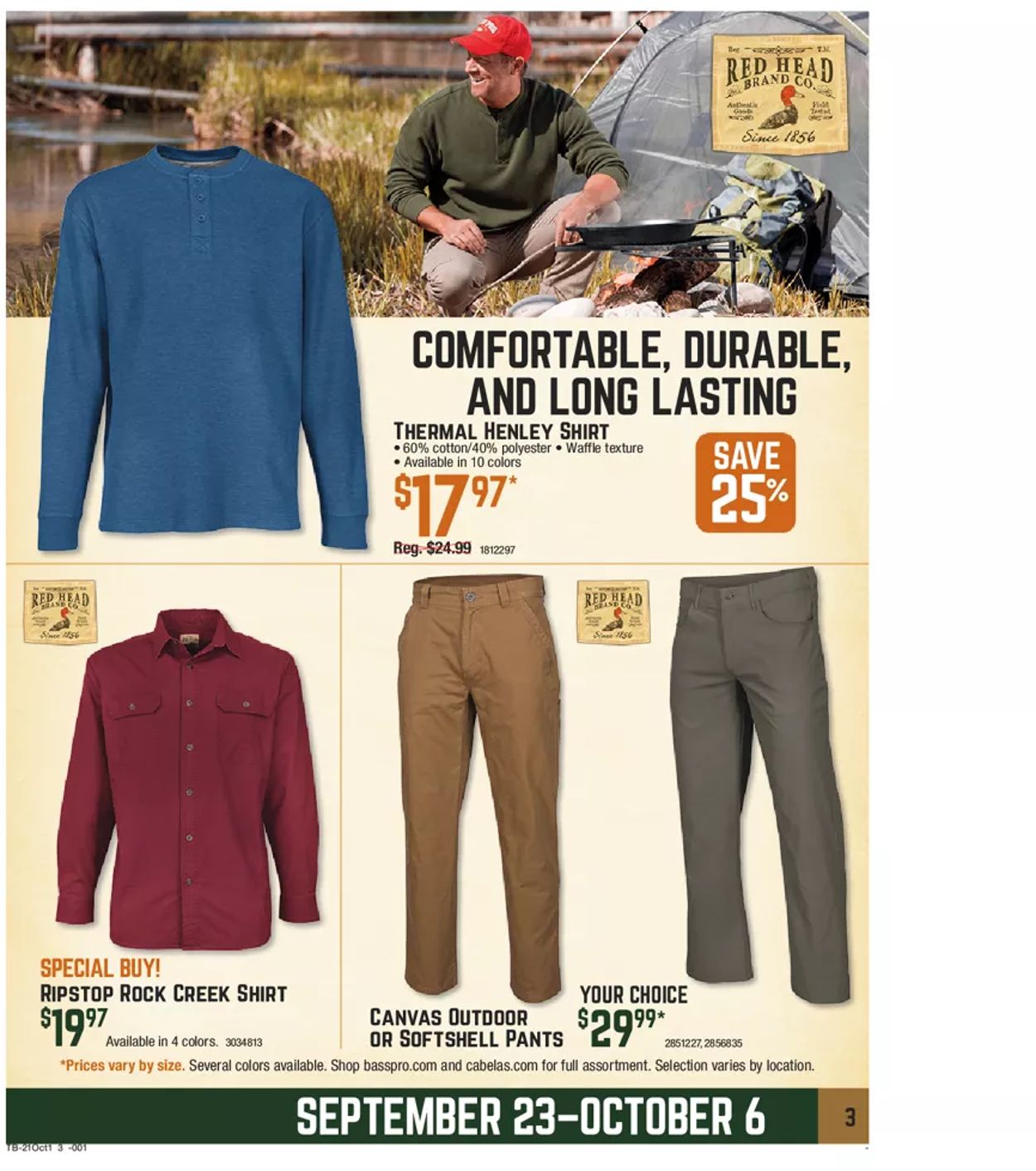 Catalogue Bass Pro from 09/23/2021