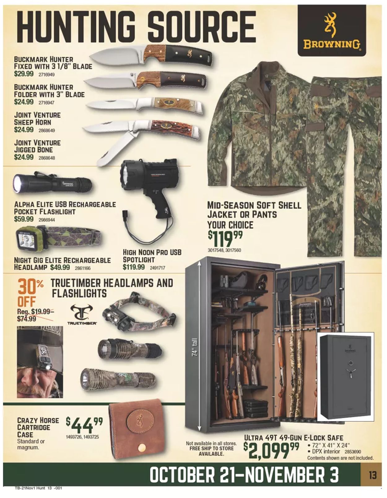 Catalogue Bass Pro from 10/21/2021