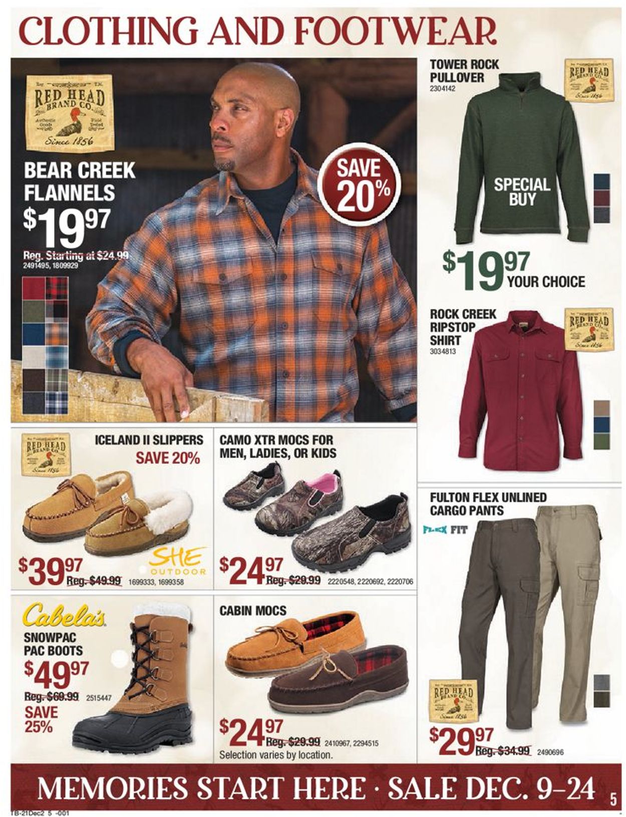 Catalogue Bass Pro HOLIDAY 2021 from 12/09/2021