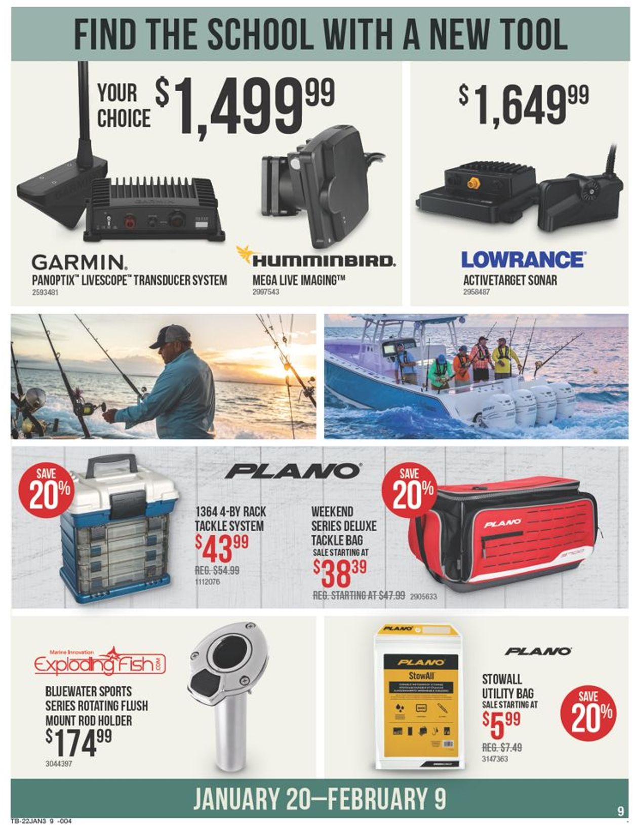 Catalogue Bass Pro from 01/20/2022