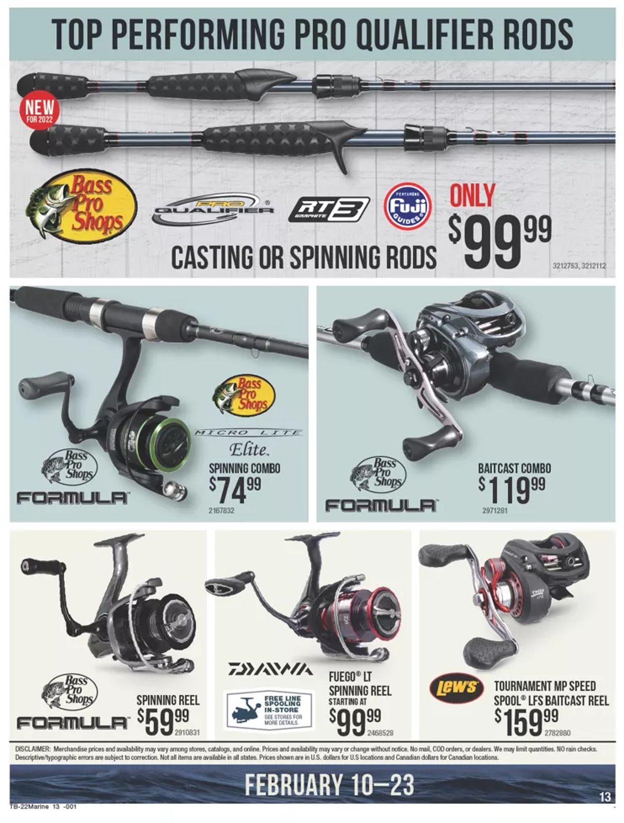 Catalogue Bass Pro from 02/10/2022