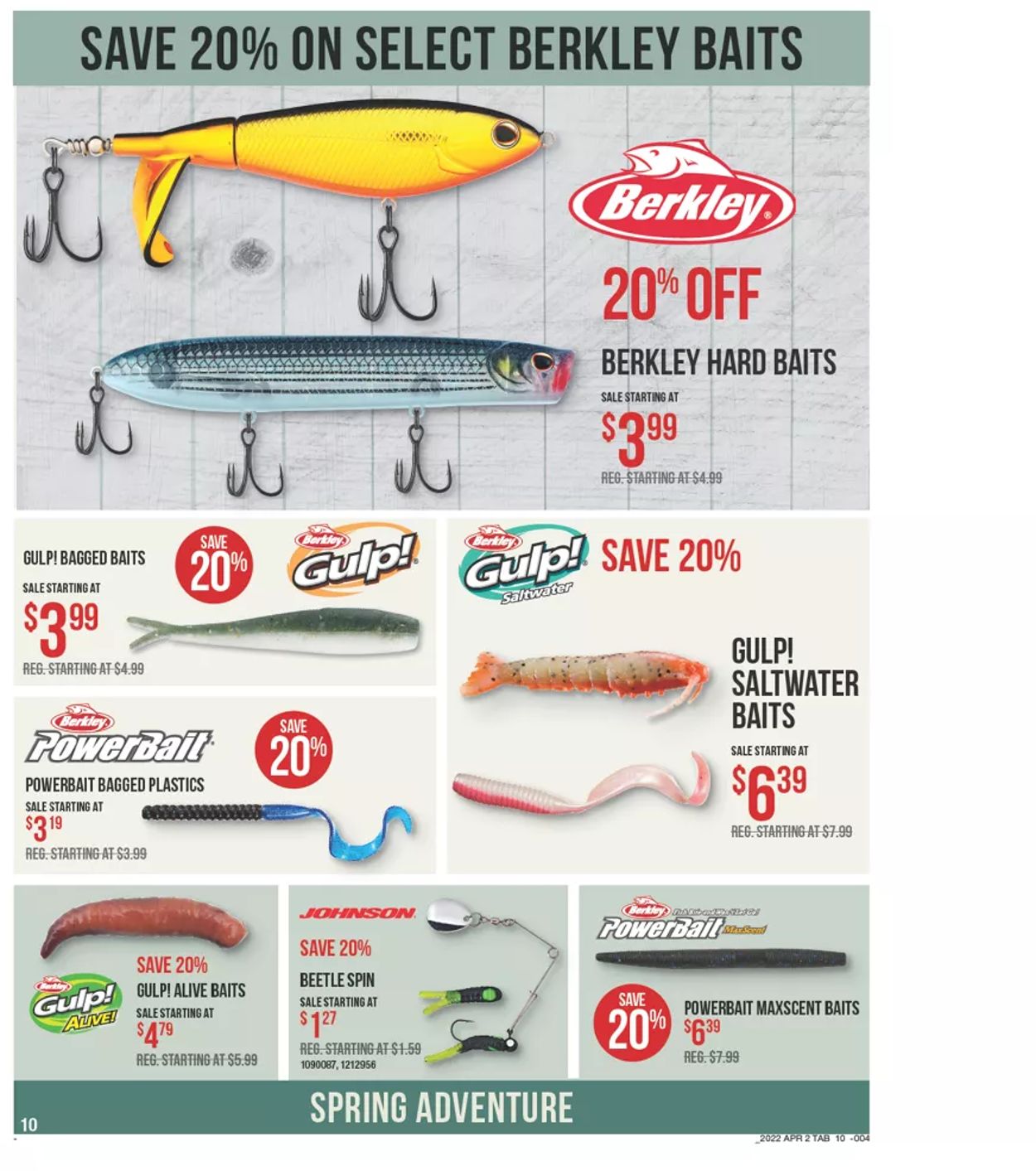Catalogue Bass Pro from 04/14/2022