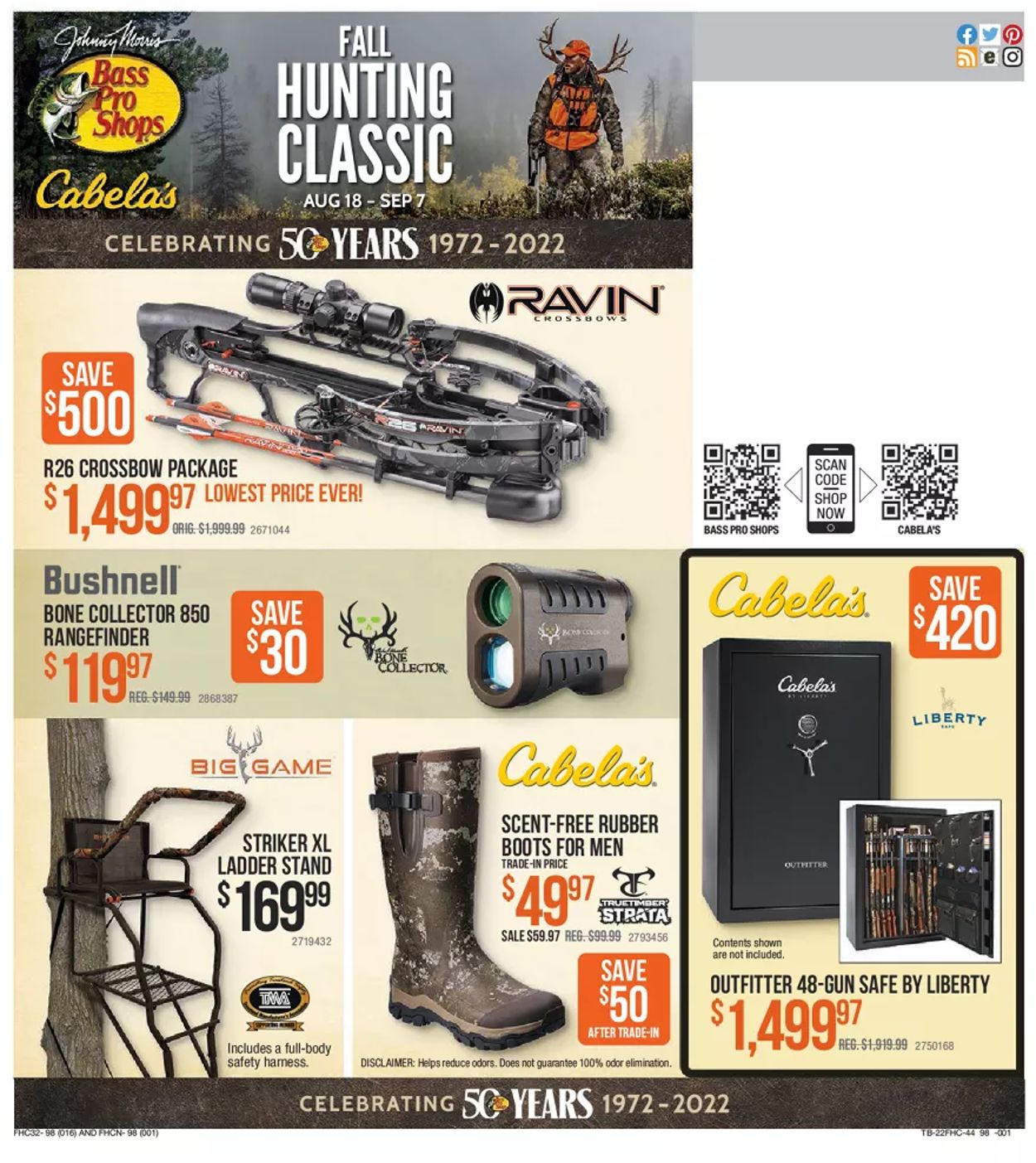 Catalogue Bass Pro from 08/18/2022