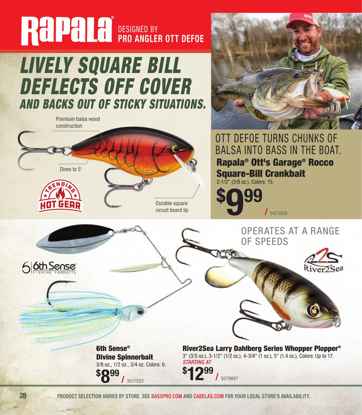 Catalogue Bass Pro from 08/30/2023