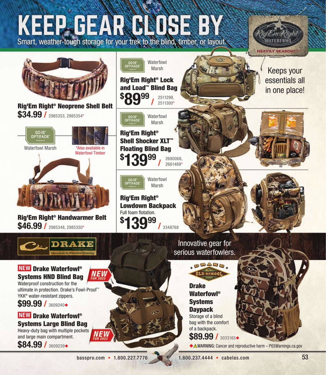 Catalogue Bass Pro from 09/27/2023