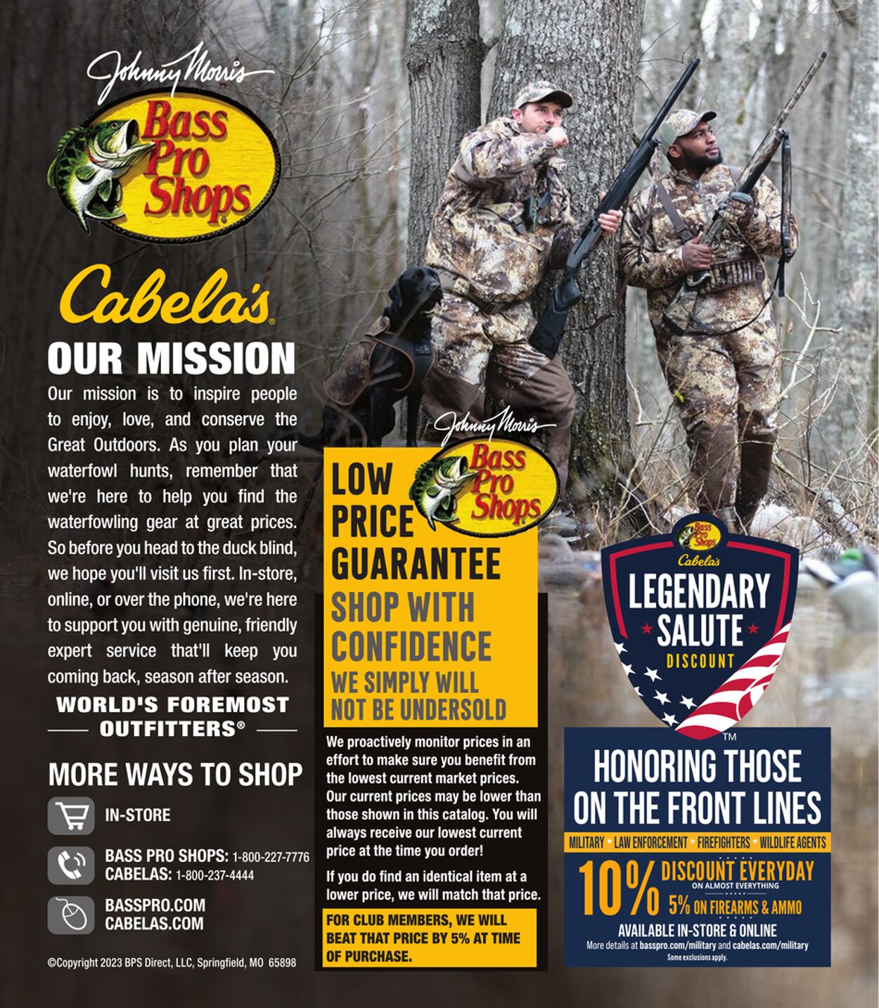 Catalogue Bass Pro from 10/11/2023