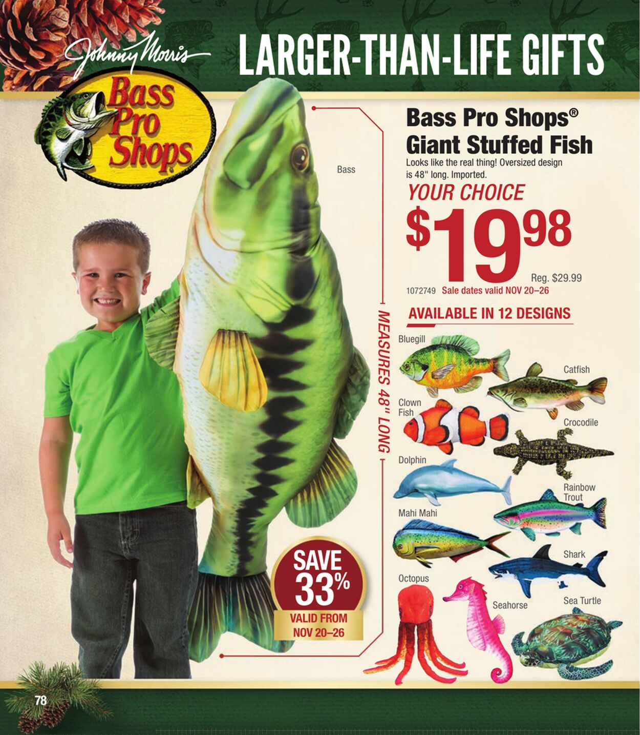 Catalogue Bass Pro from 11/29/2023