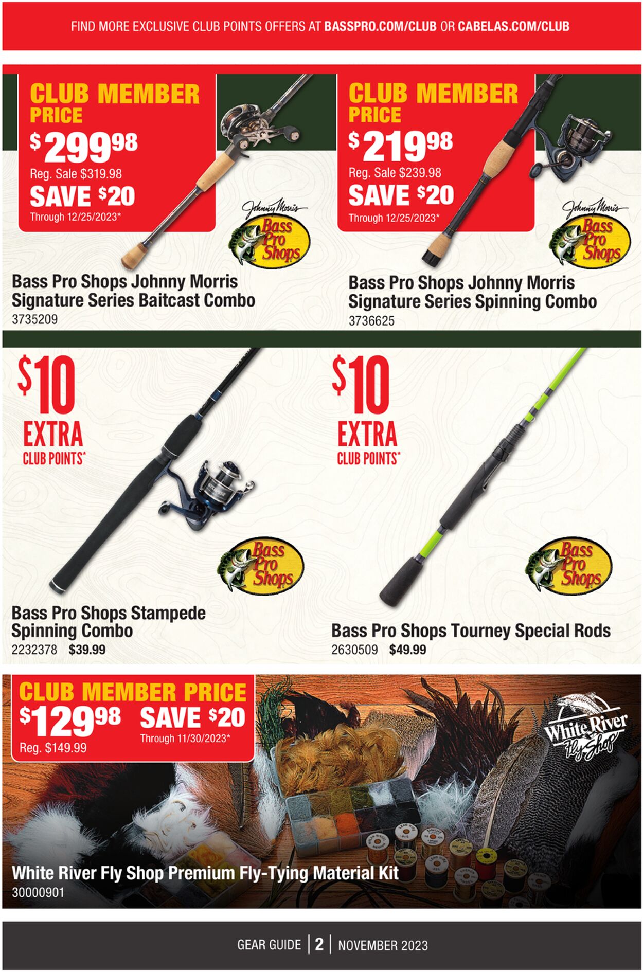 Catalogue Bass Pro from 11/01/2023