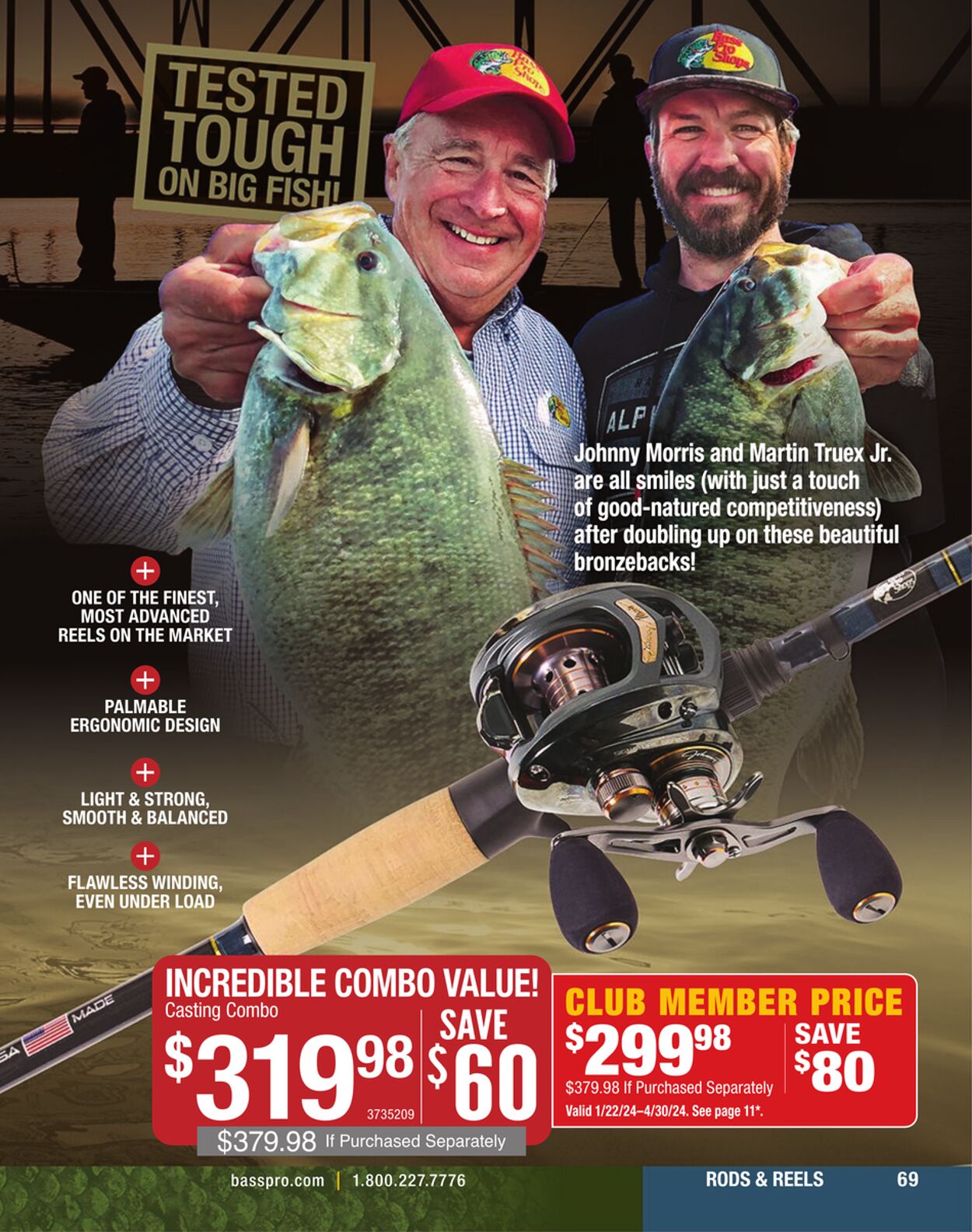 Catalogue Bass Pro from 01/22/2024