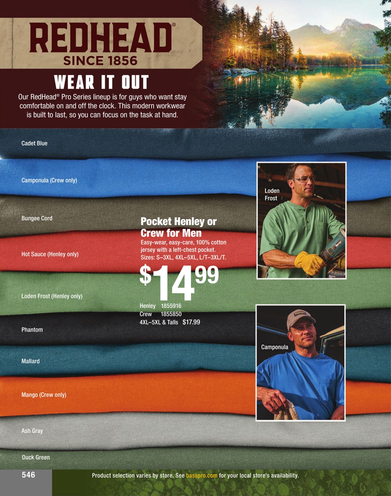 Catalogue Bass Pro from 01/22/2024