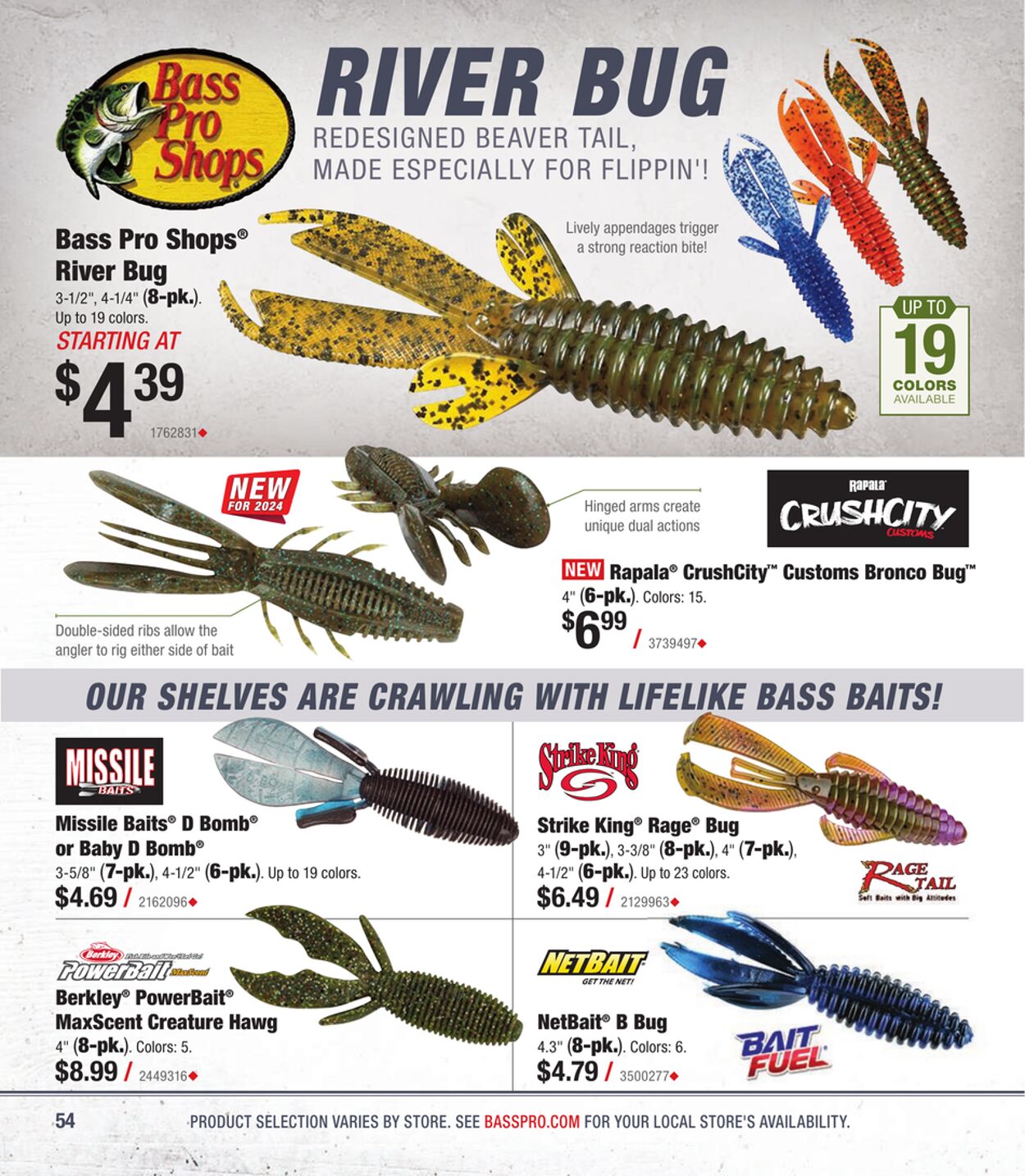 Catalogue Bass Pro from 03/27/2024