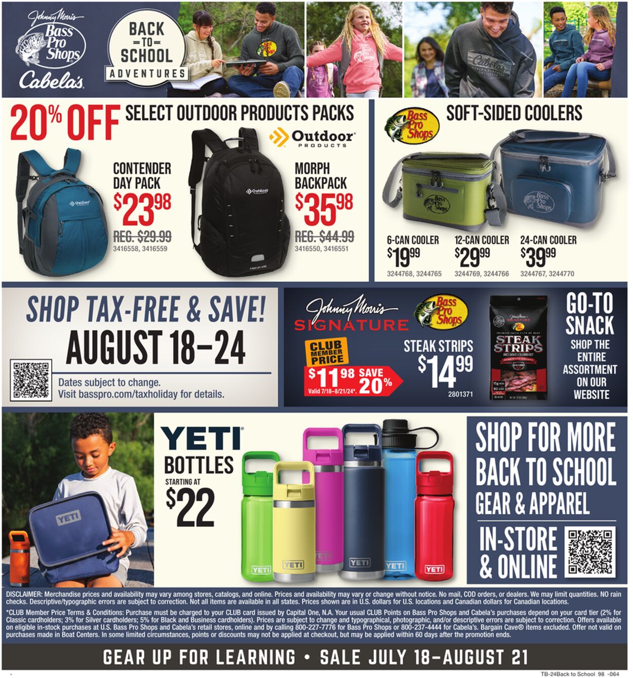 Catalogue Bass Pro from 07/18/2024