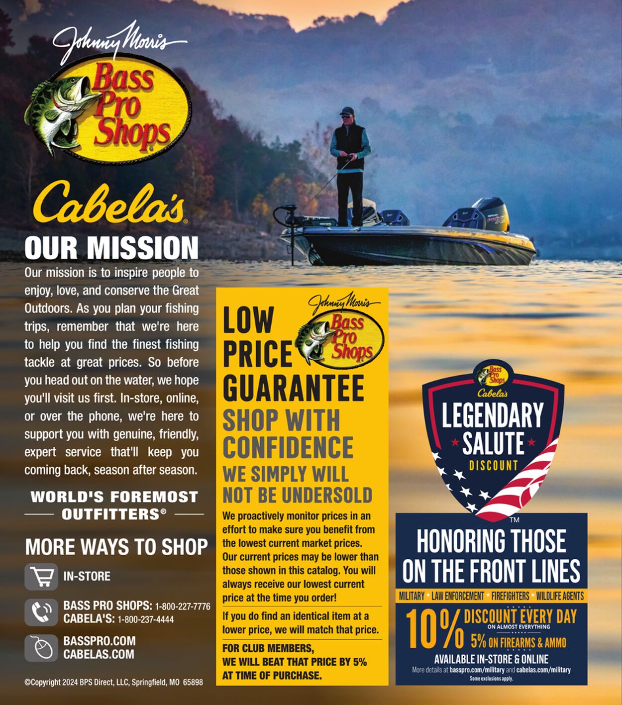 Catalogue Bass Pro from 08/28/2024