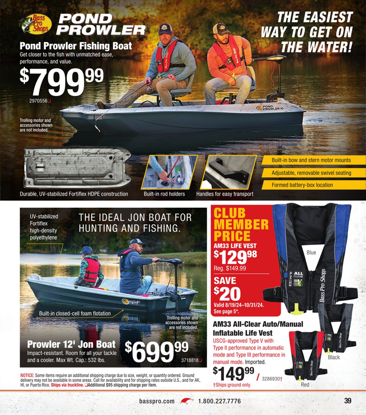 Catalogue Bass Pro from 08/28/2024