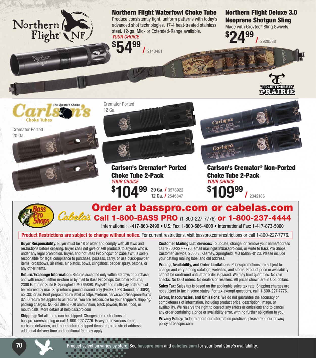 Catalogue Bass Pro from 09/11/2024