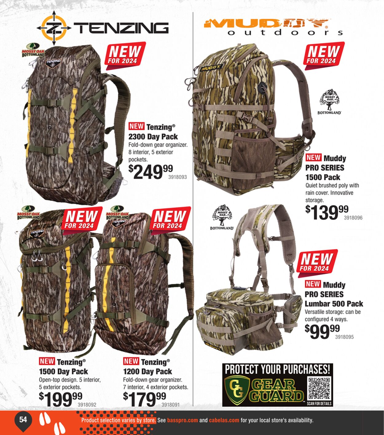 Catalogue Bass Pro from 09/11/2024