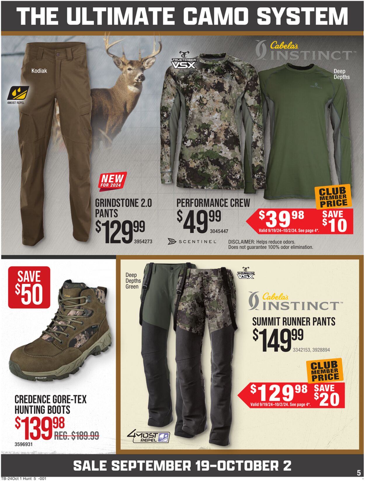 Catalogue Bass Pro from 09/19/2024